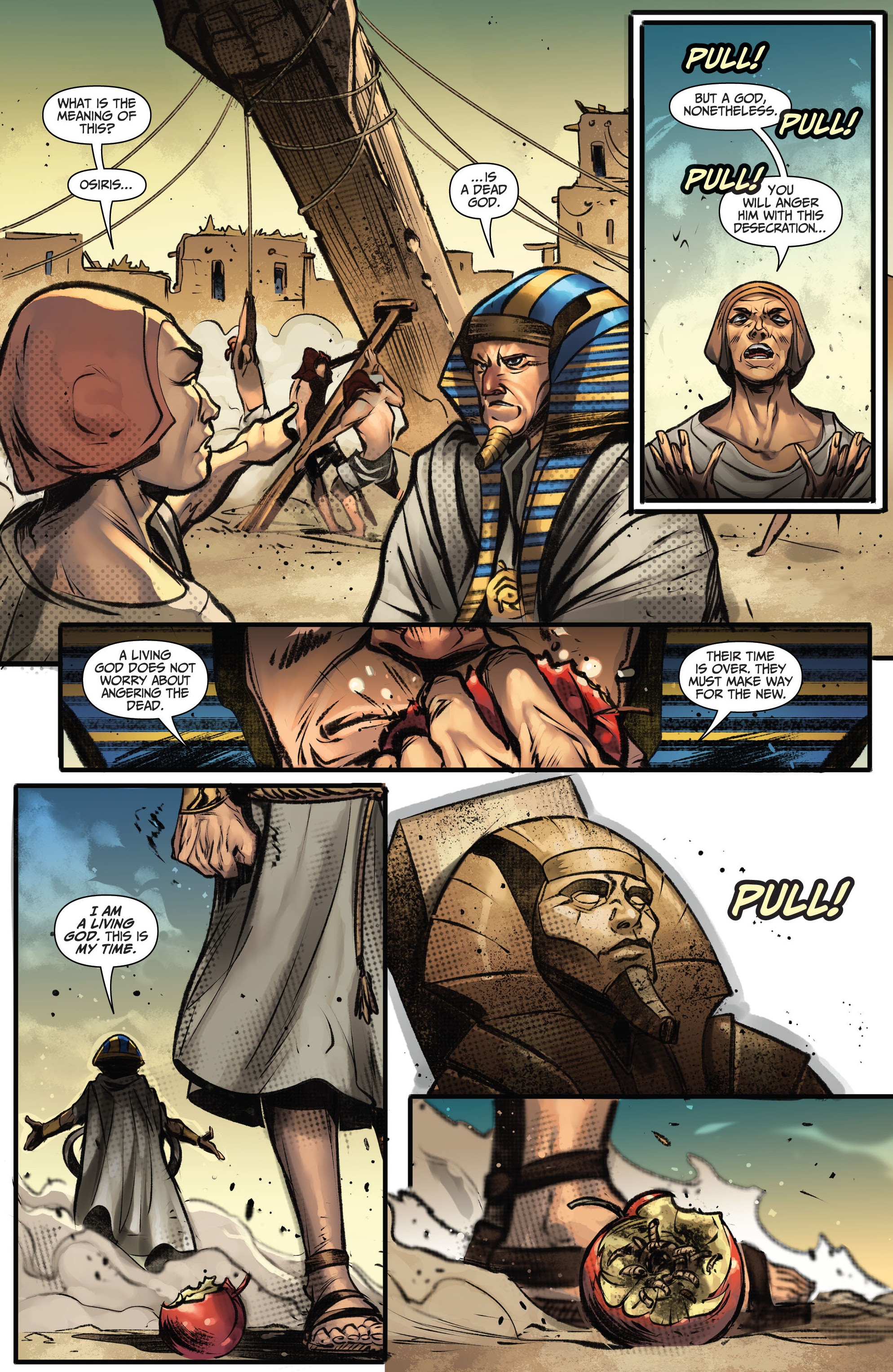 Read online Myths & Legends Quarterly: Blood Pharaoh comic -  Issue # Full - 43