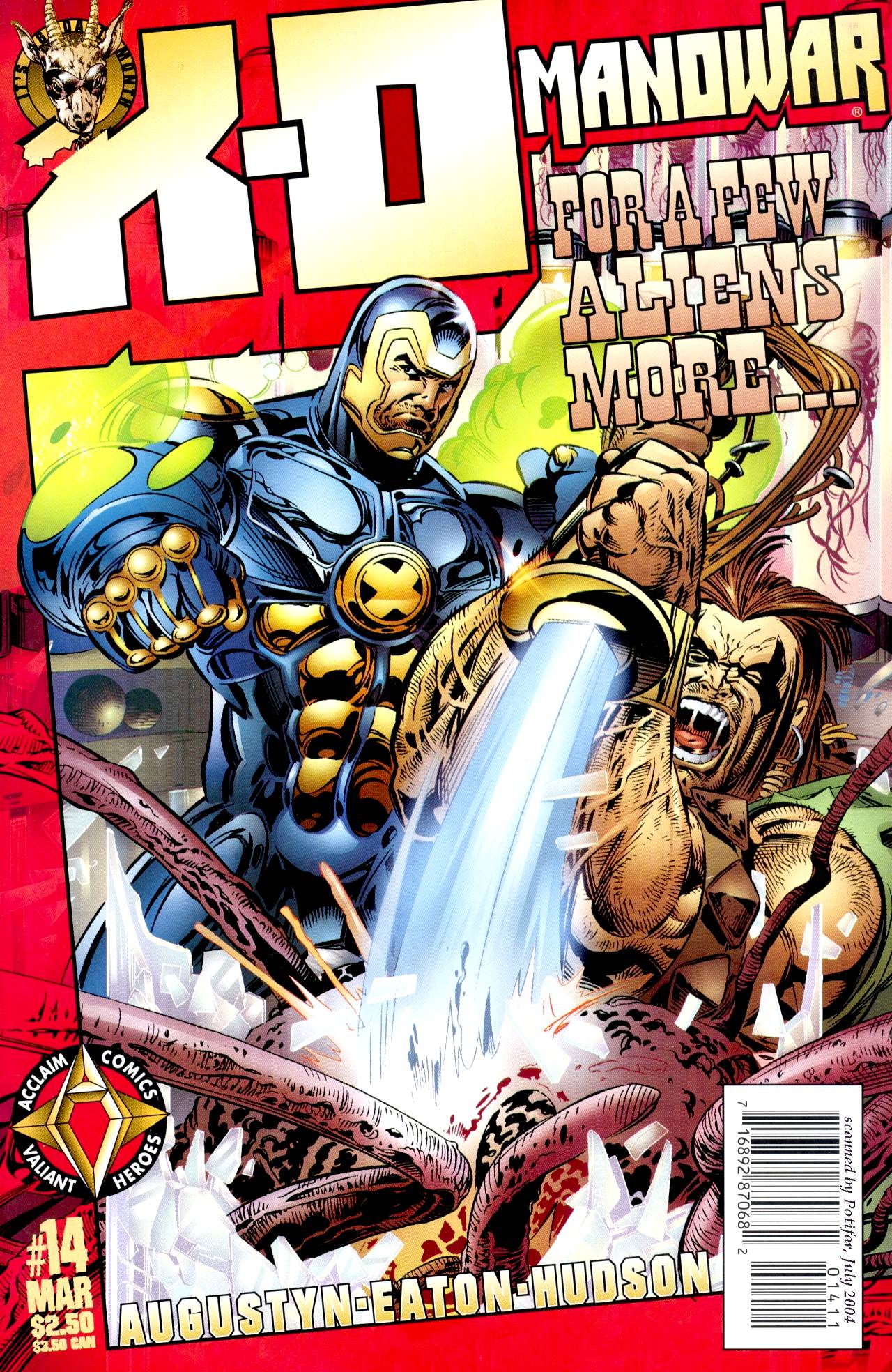 Read online X-O Manowar (1996) comic -  Issue #14 - 1