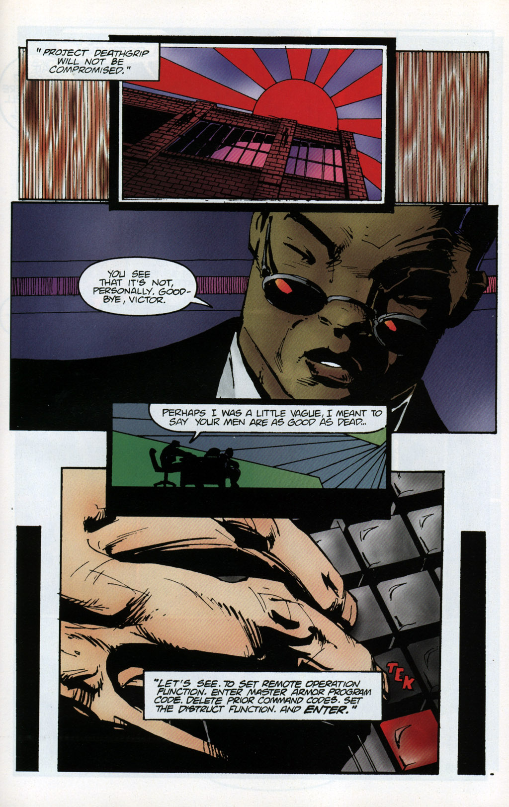 Read online Tribe comic -  Issue #3 - 19