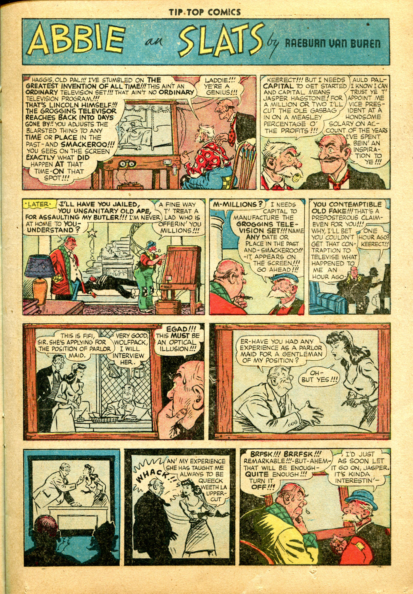 Read online Tip Top Comics comic -  Issue #133 - 21