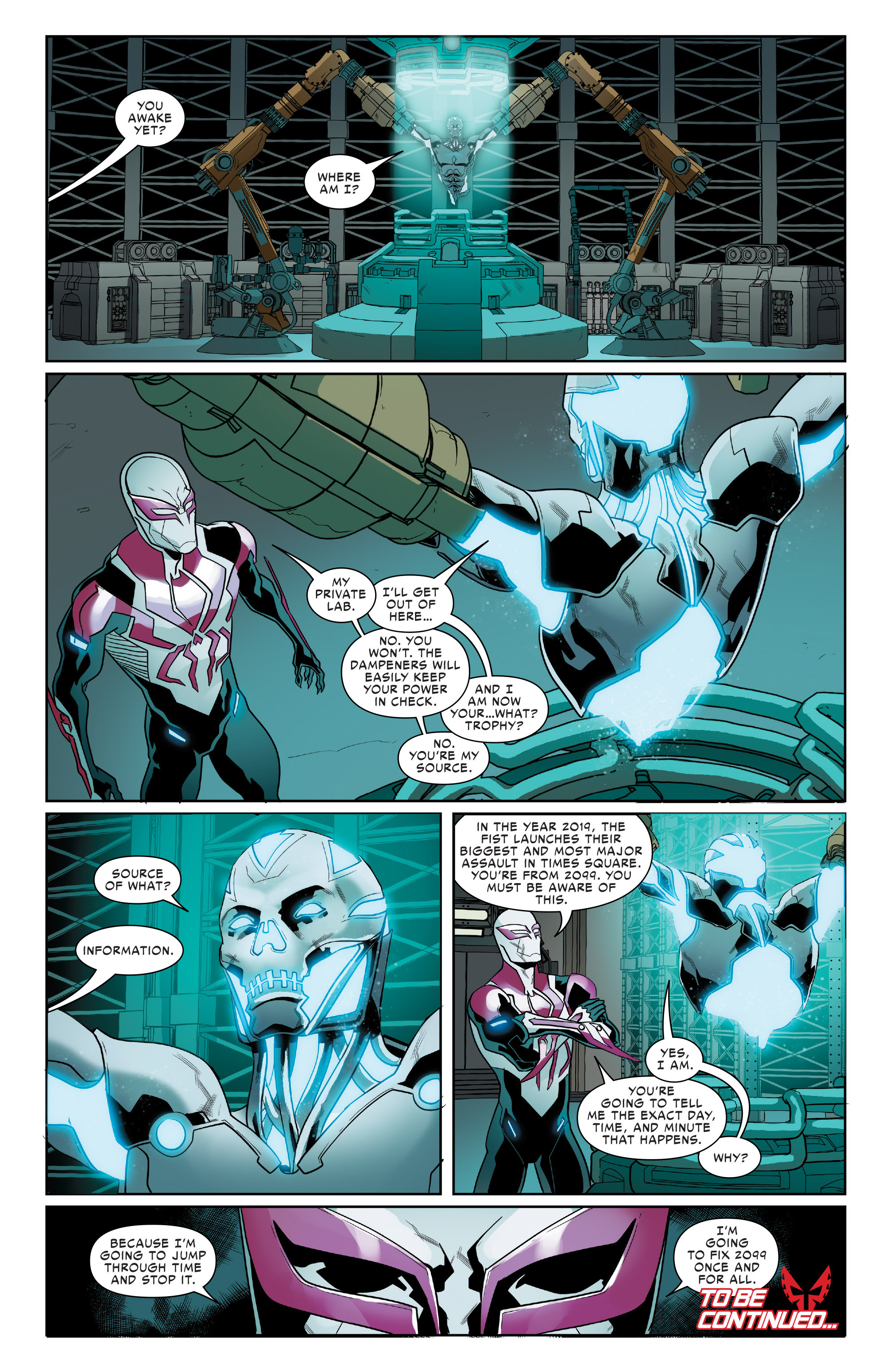 Read online Spider-Man 2099 (2015) comic -  Issue #21 - 22