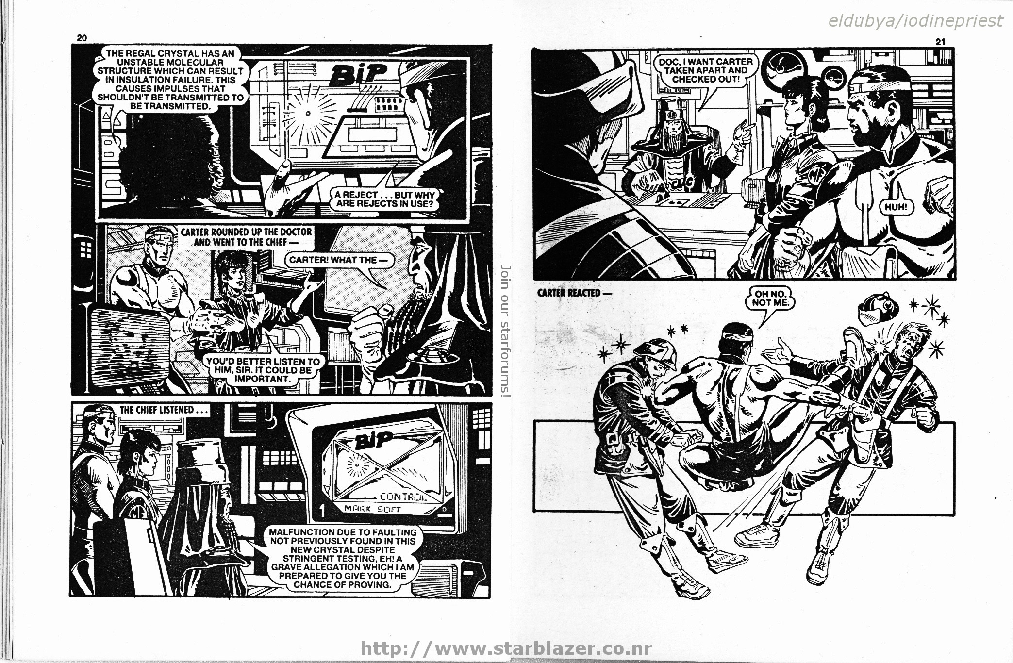 Read online Starblazer comic -  Issue #245 - 12