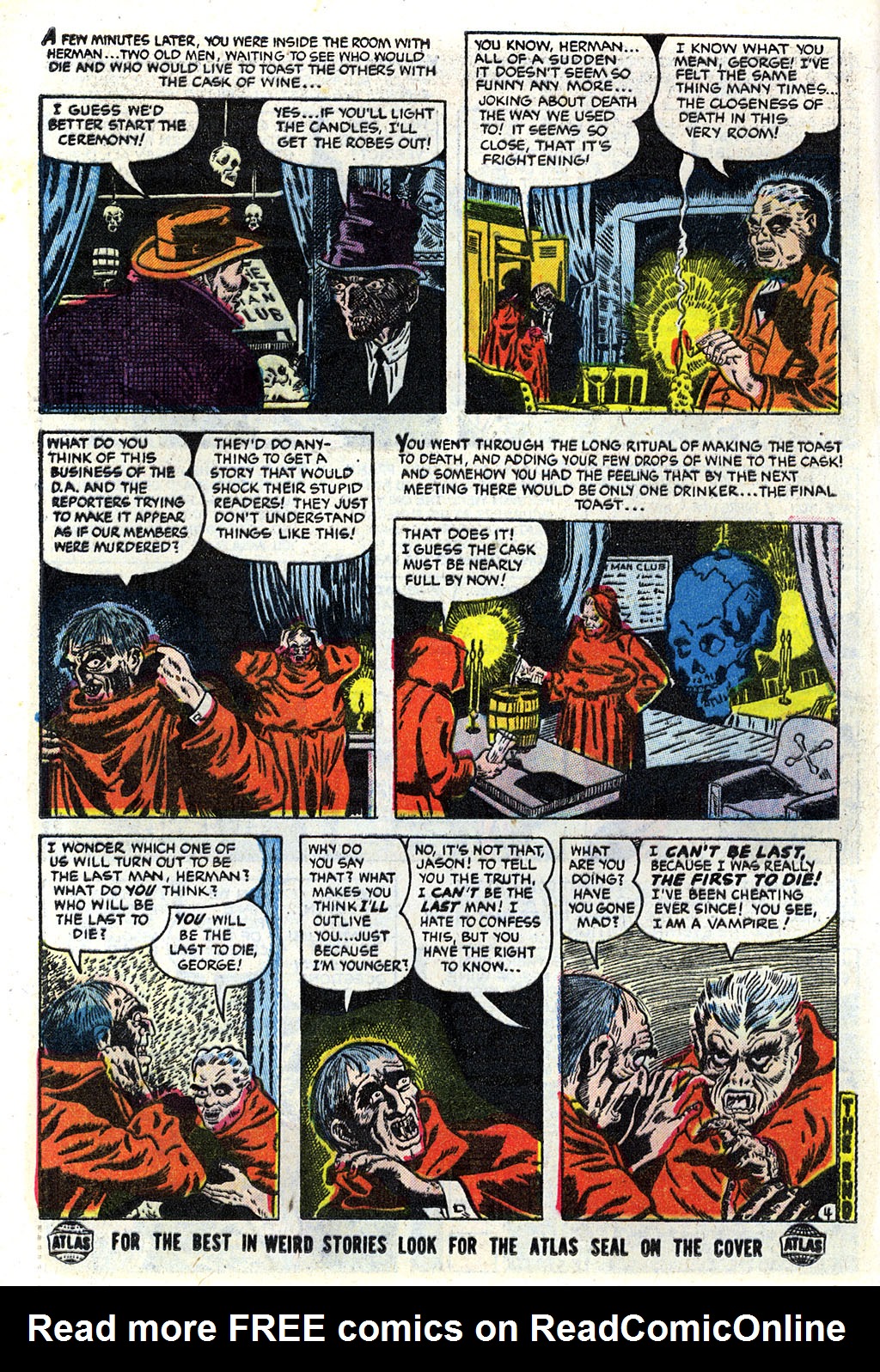 Read online Uncanny Tales comic -  Issue #24 - 24