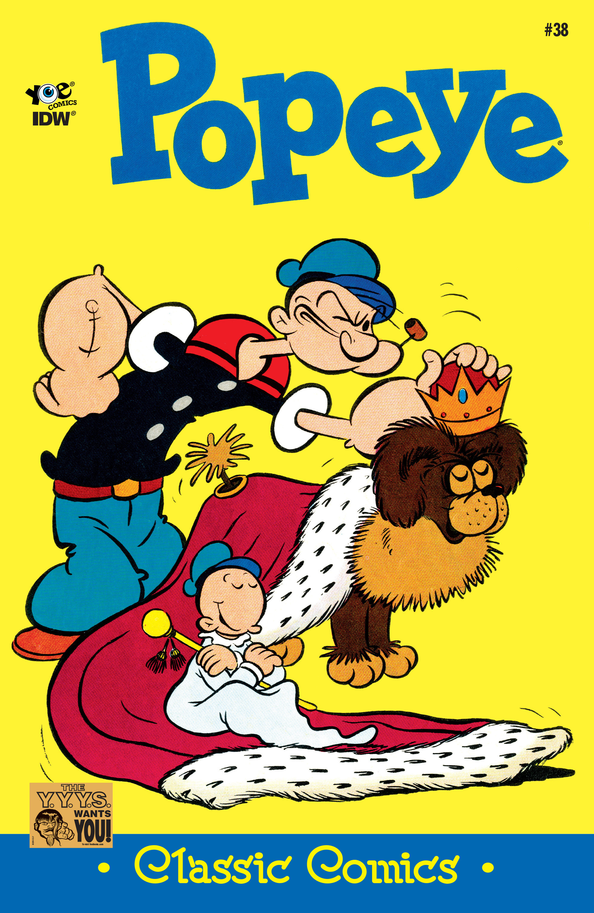 Read online Classic Popeye comic -  Issue #38 - 1