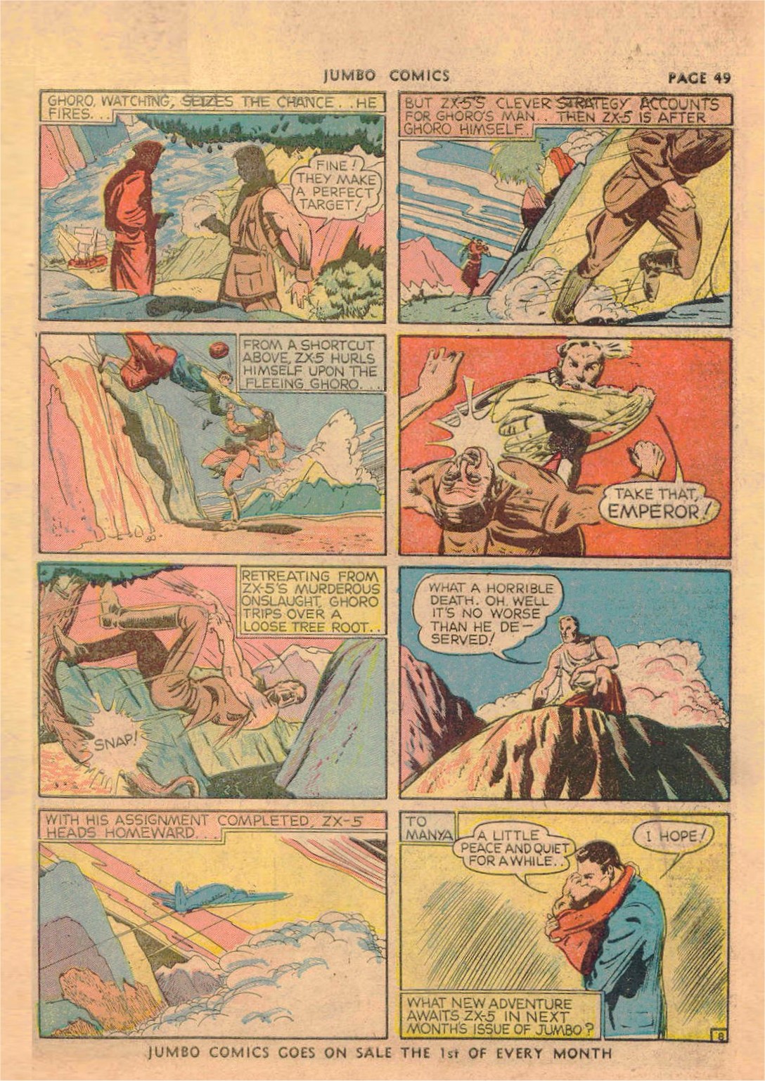 Read online Jumbo Comics comic -  Issue #19 - 51