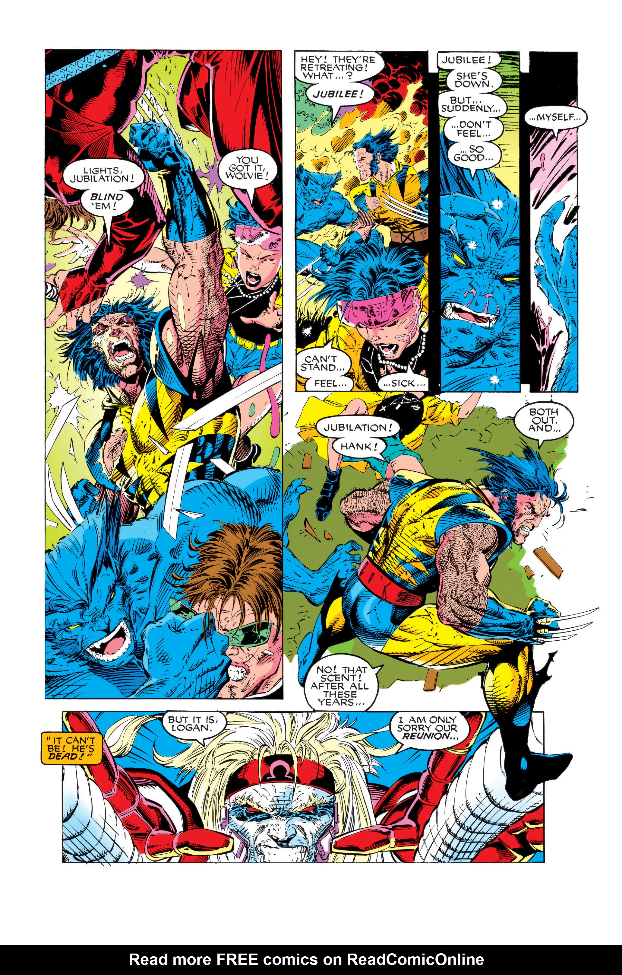 Read online X-Men (1991) comic -  Issue #4 - 22