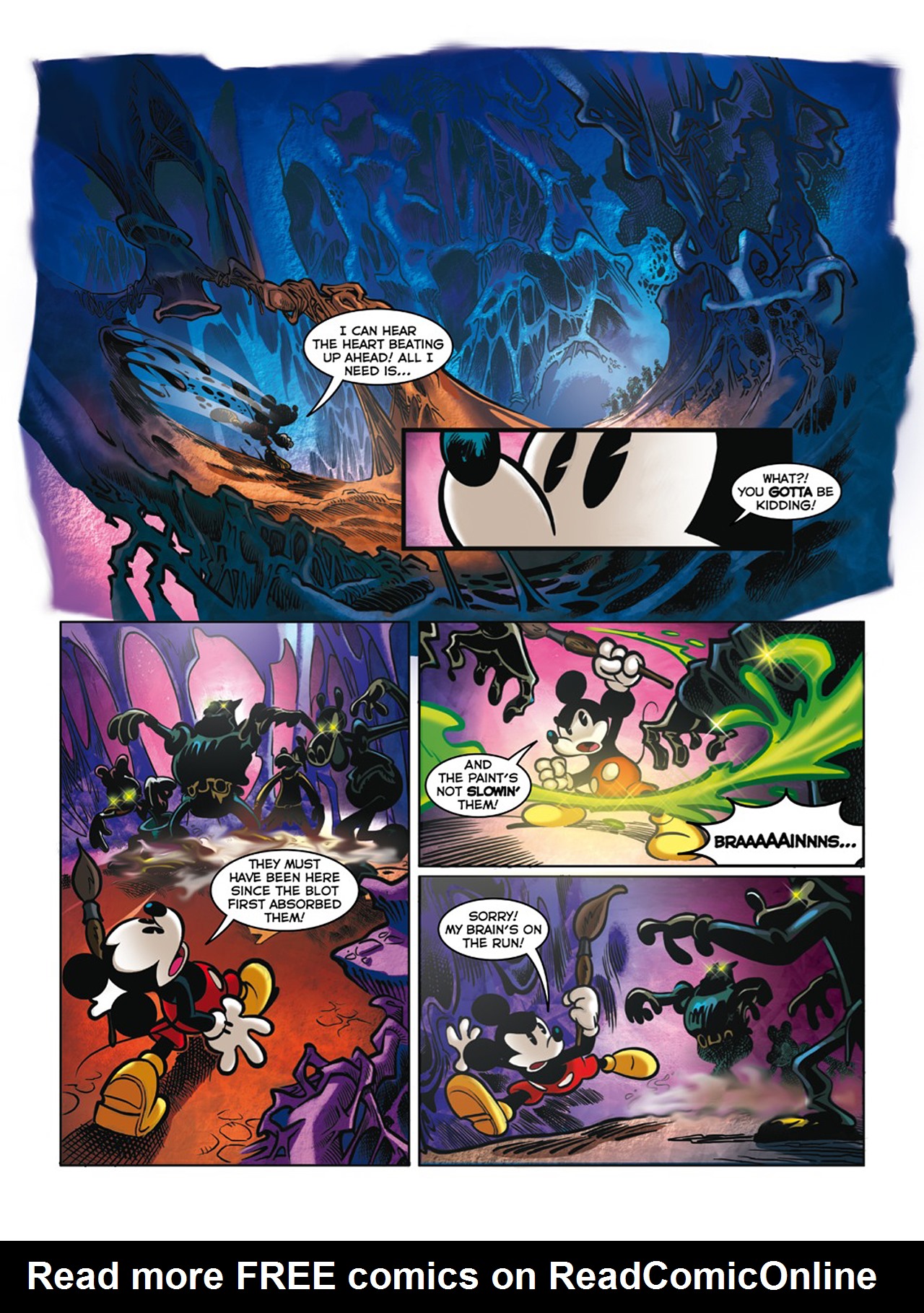 Read online Epic Mickey: The Graphic Novel comic -  Issue # Full - 56