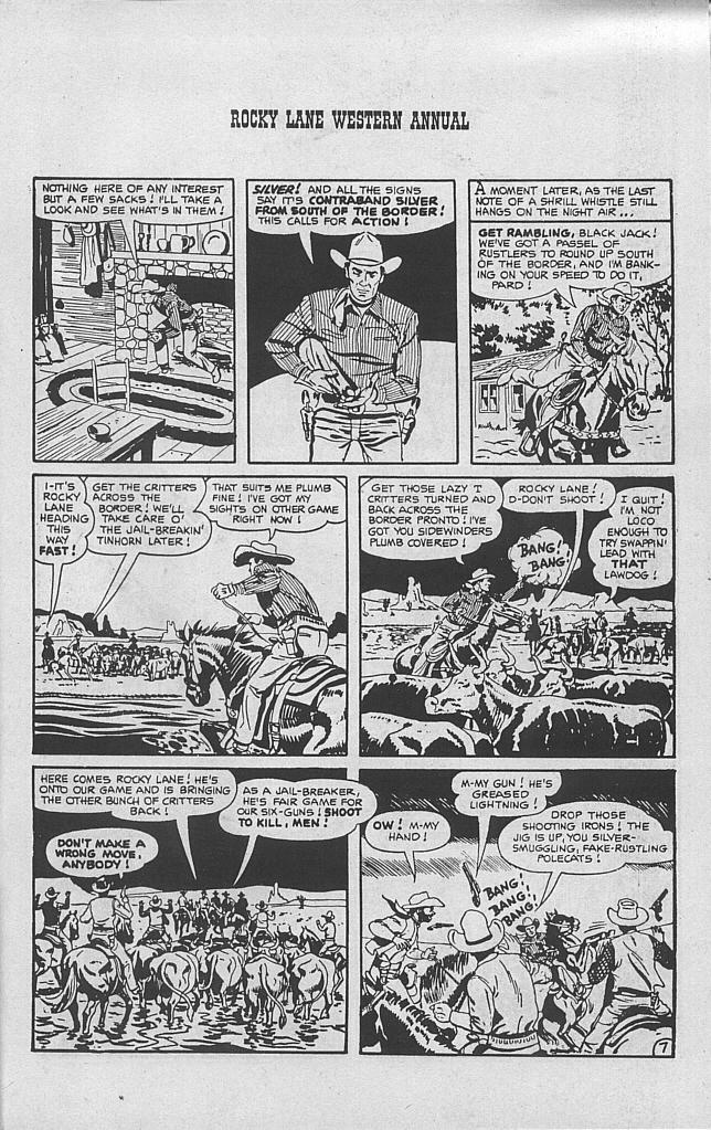 Read online Rocky Lane Western Annual comic -  Issue # Full - 38