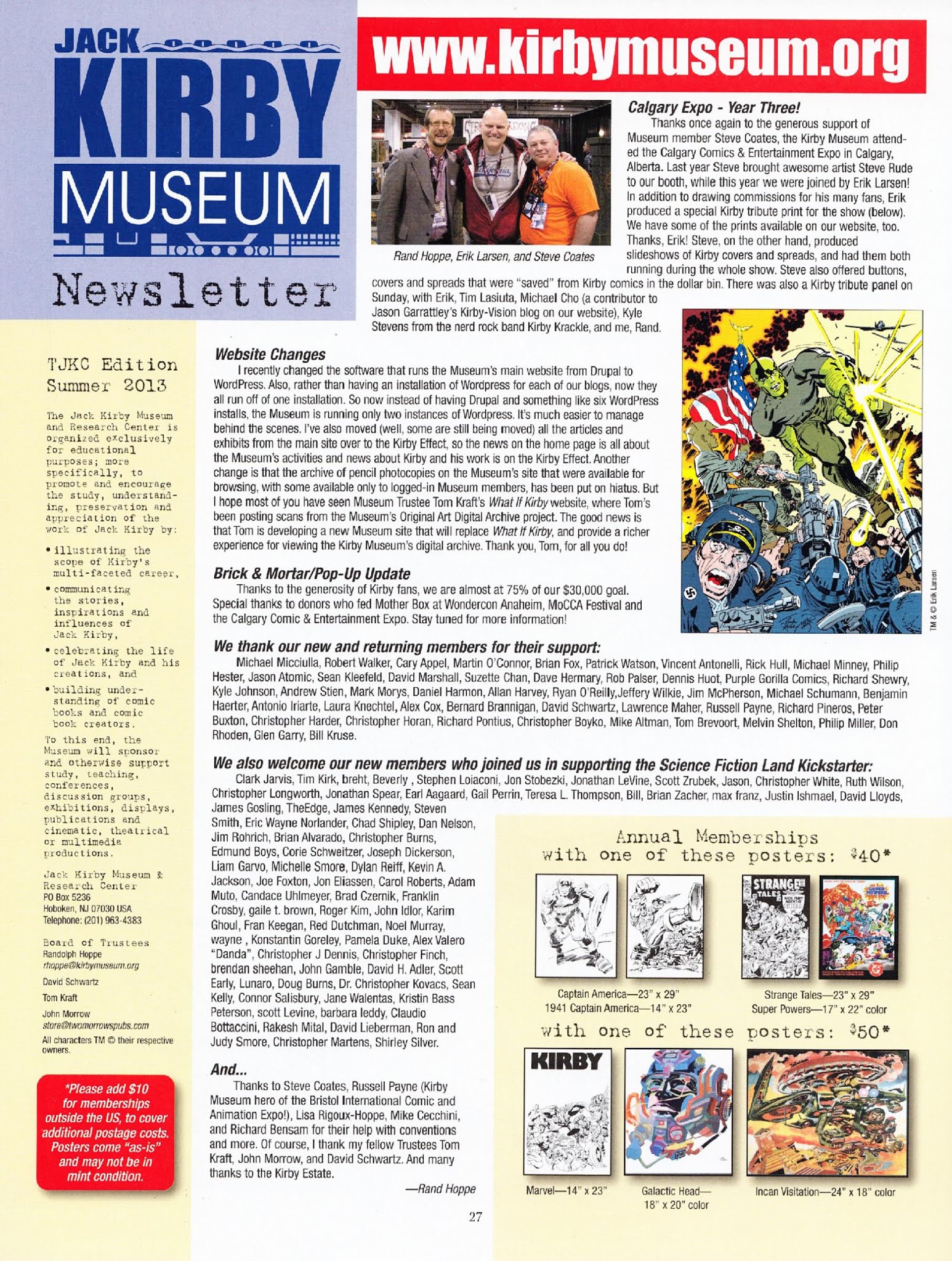 Read online The Jack Kirby Collector comic -  Issue #61 - 27