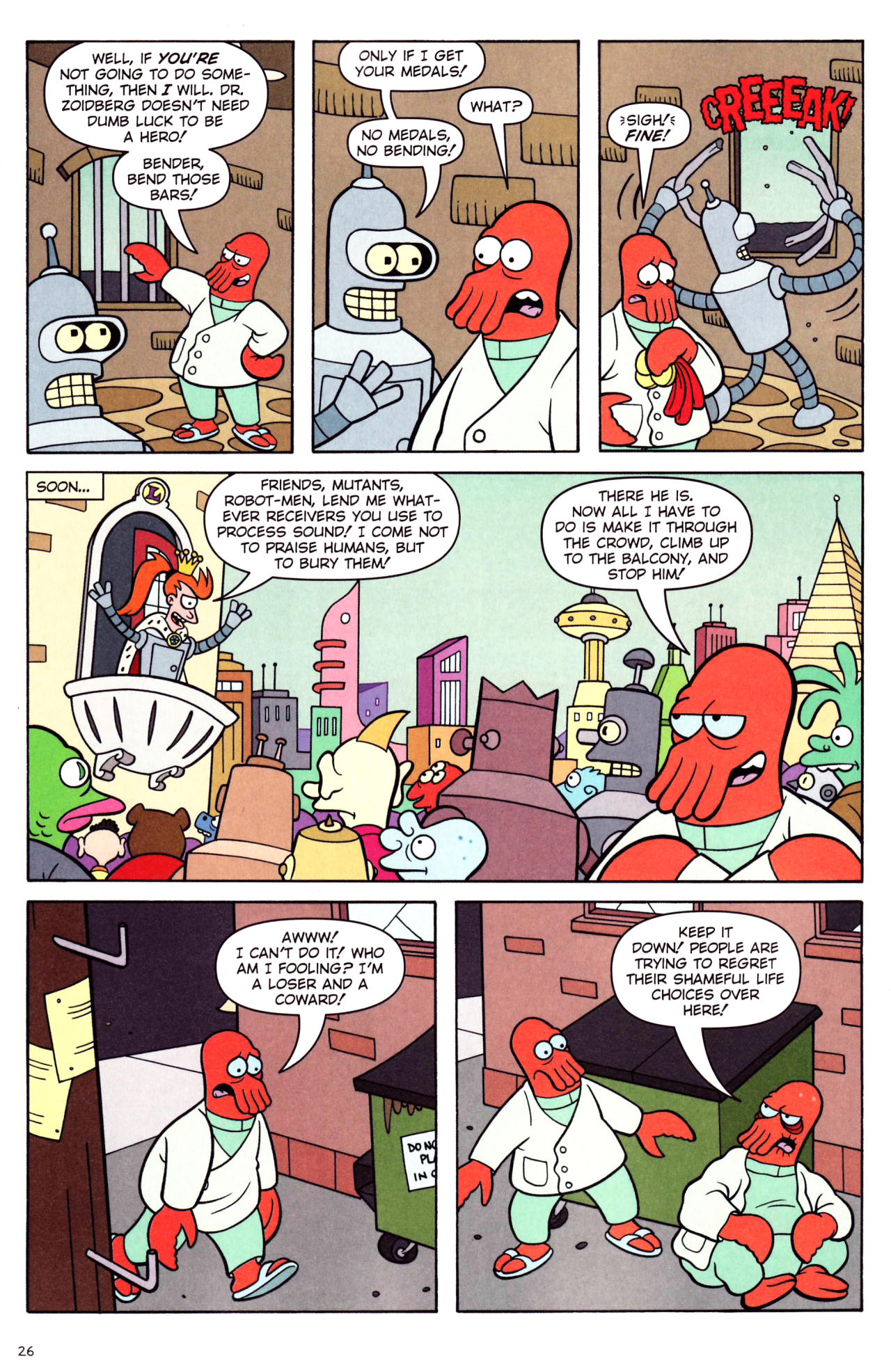 Read online Futurama Comics comic -  Issue #32 - 21