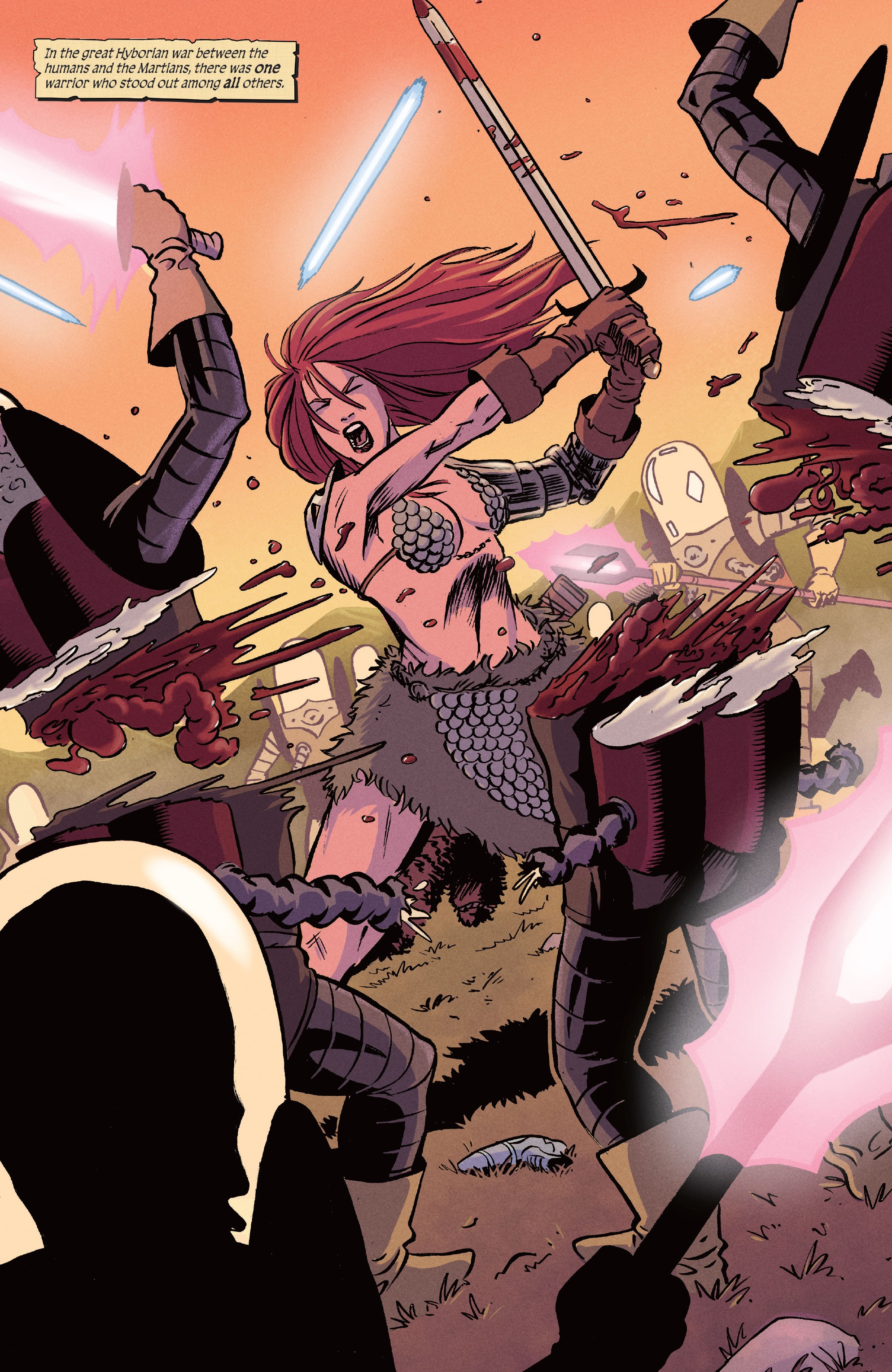 Read online Mars Attacks Red Sonja comic -  Issue #4 - 5
