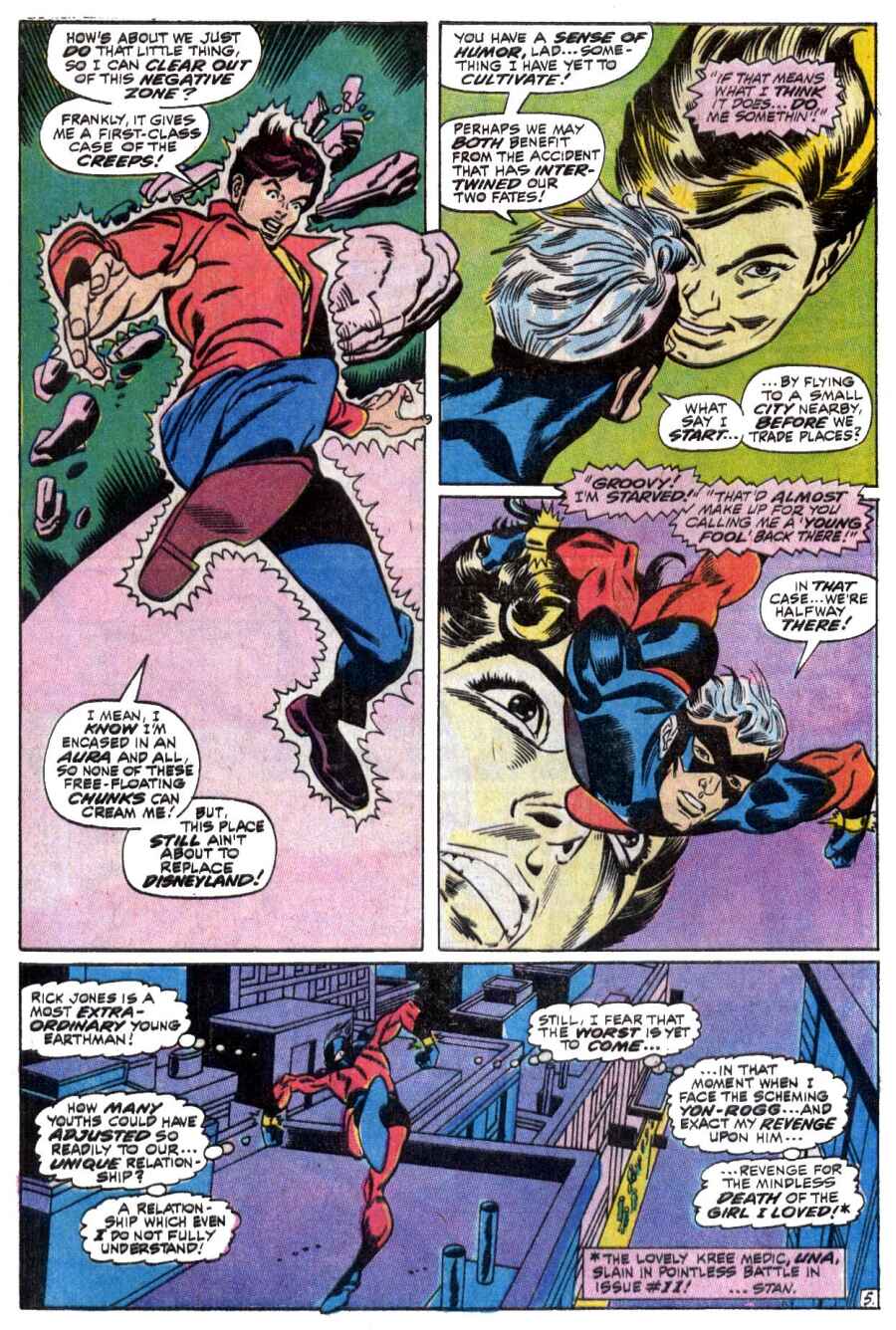 Read online Captain Marvel (1968) comic -  Issue #18 - 6