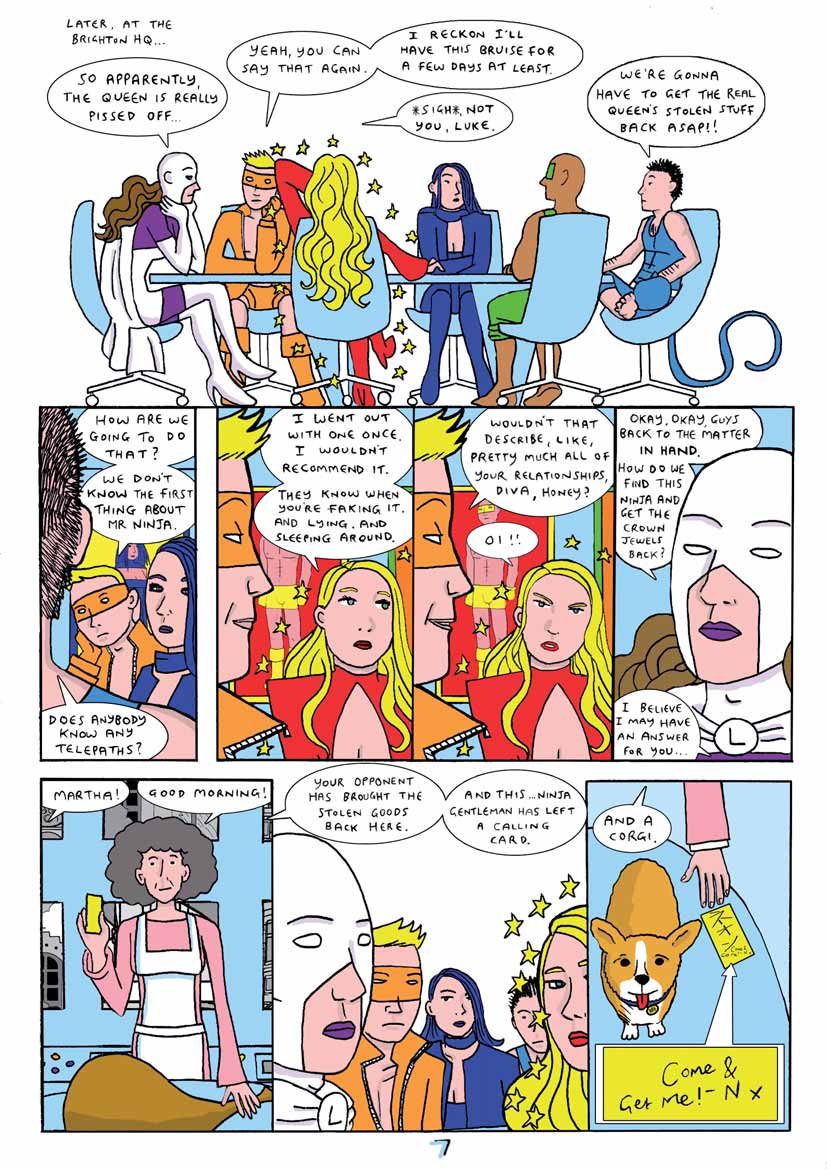 Read online Spandex comic -  Issue #2 - 11