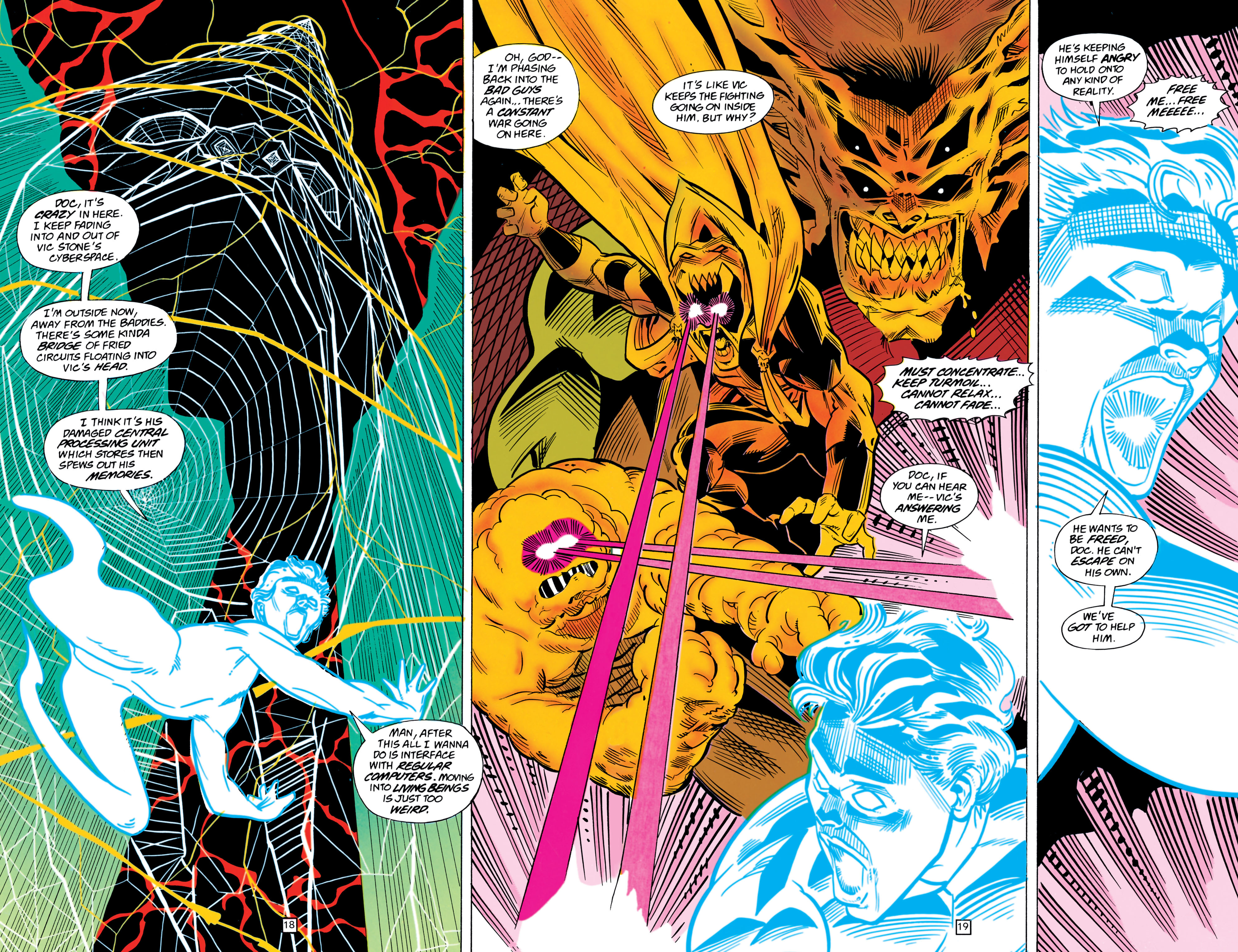 Read online The New Titans (1988) comic -  Issue #103 - 17
