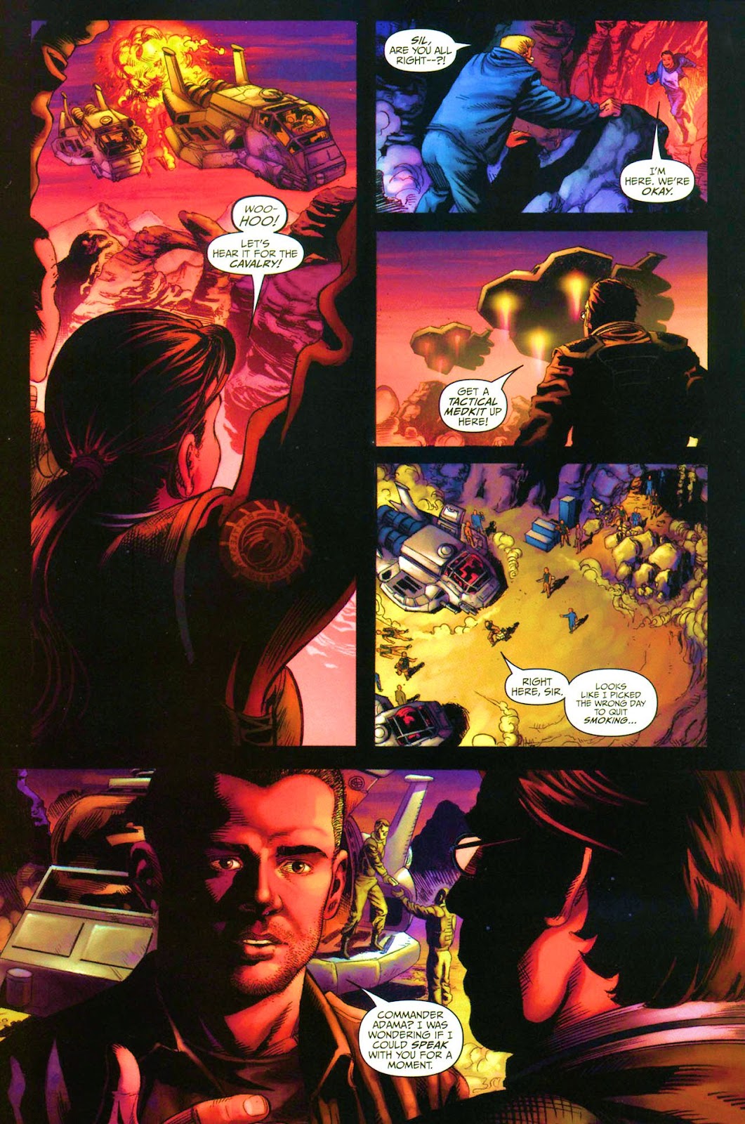 Battlestar Galactica: Season Zero issue 2 - Page 18