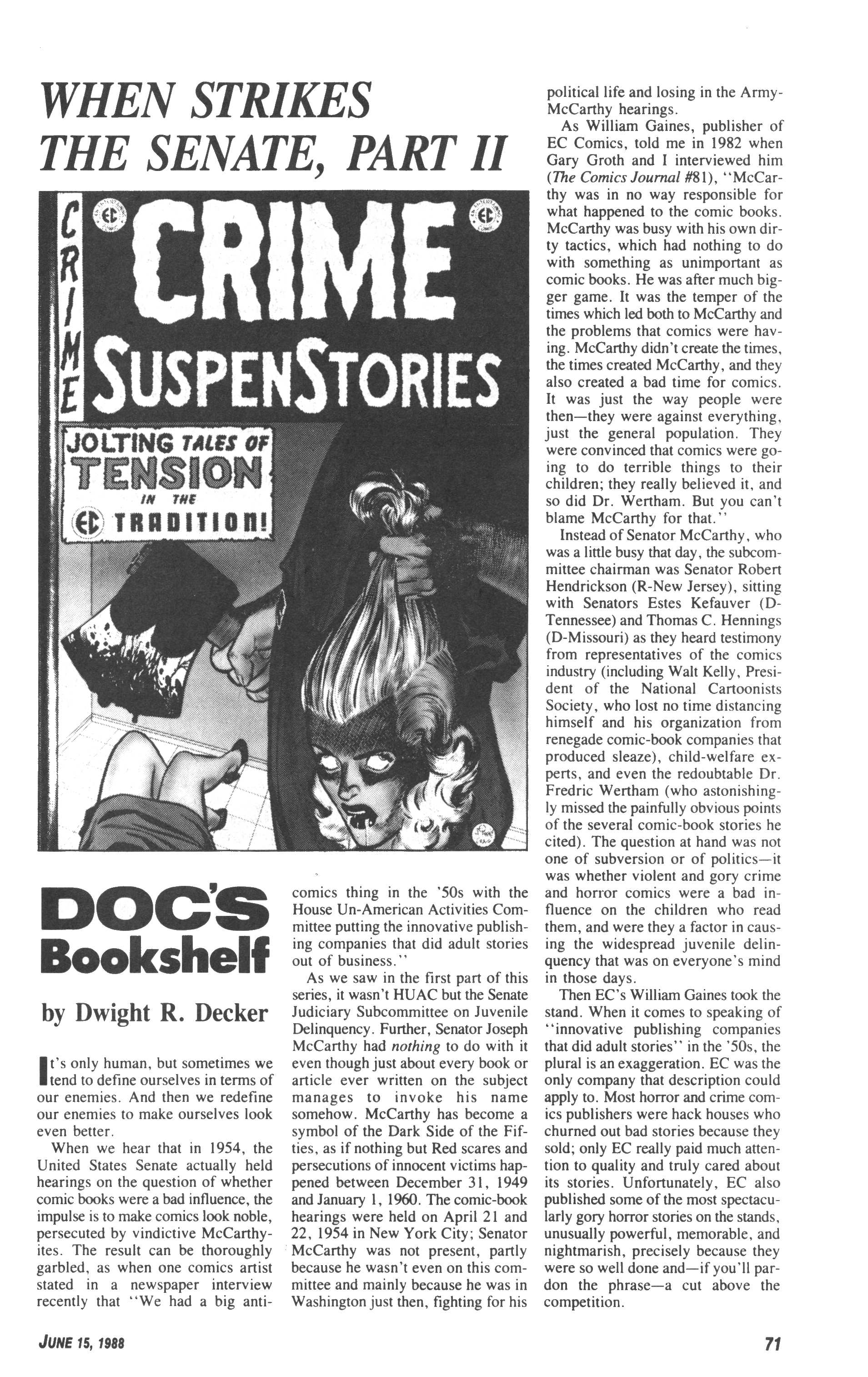 Read online Amazing Heroes comic -  Issue #143 - 71