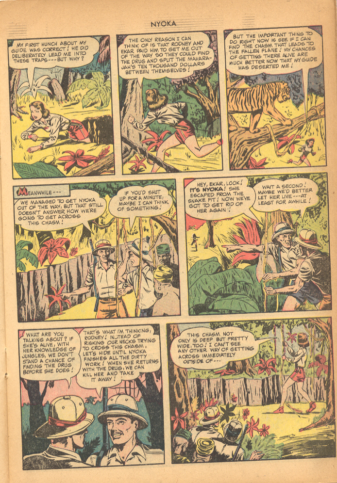 Read online Nyoka the Jungle Girl (1945) comic -  Issue #38 - 19