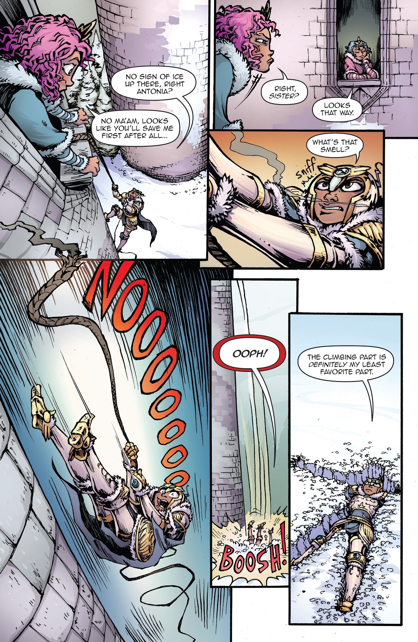 Read online Princeless: Make Yourself (2017) comic -  Issue #2 - 14