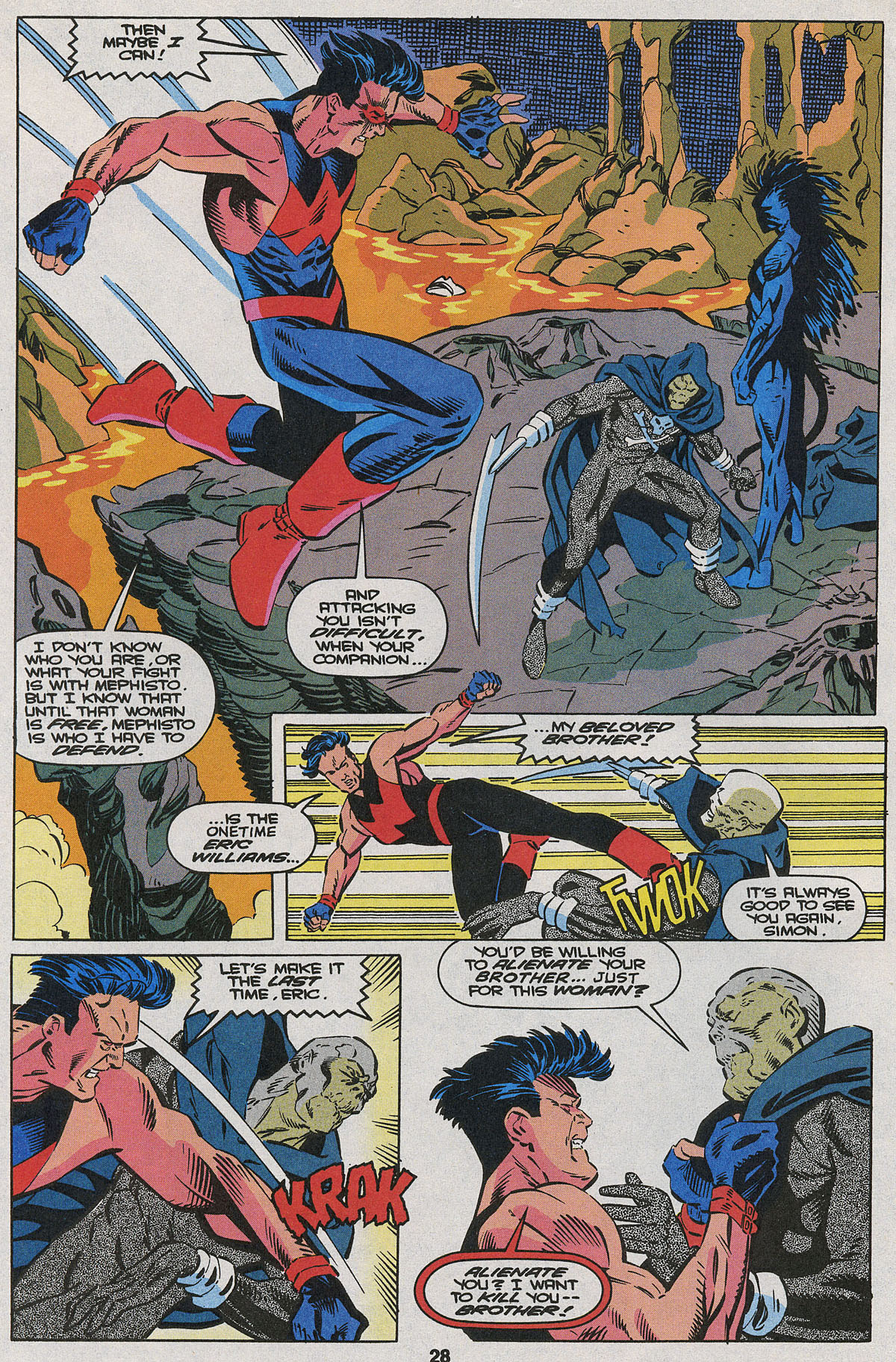 Read online Wonder Man (1991) comic -  Issue #22 - 20
