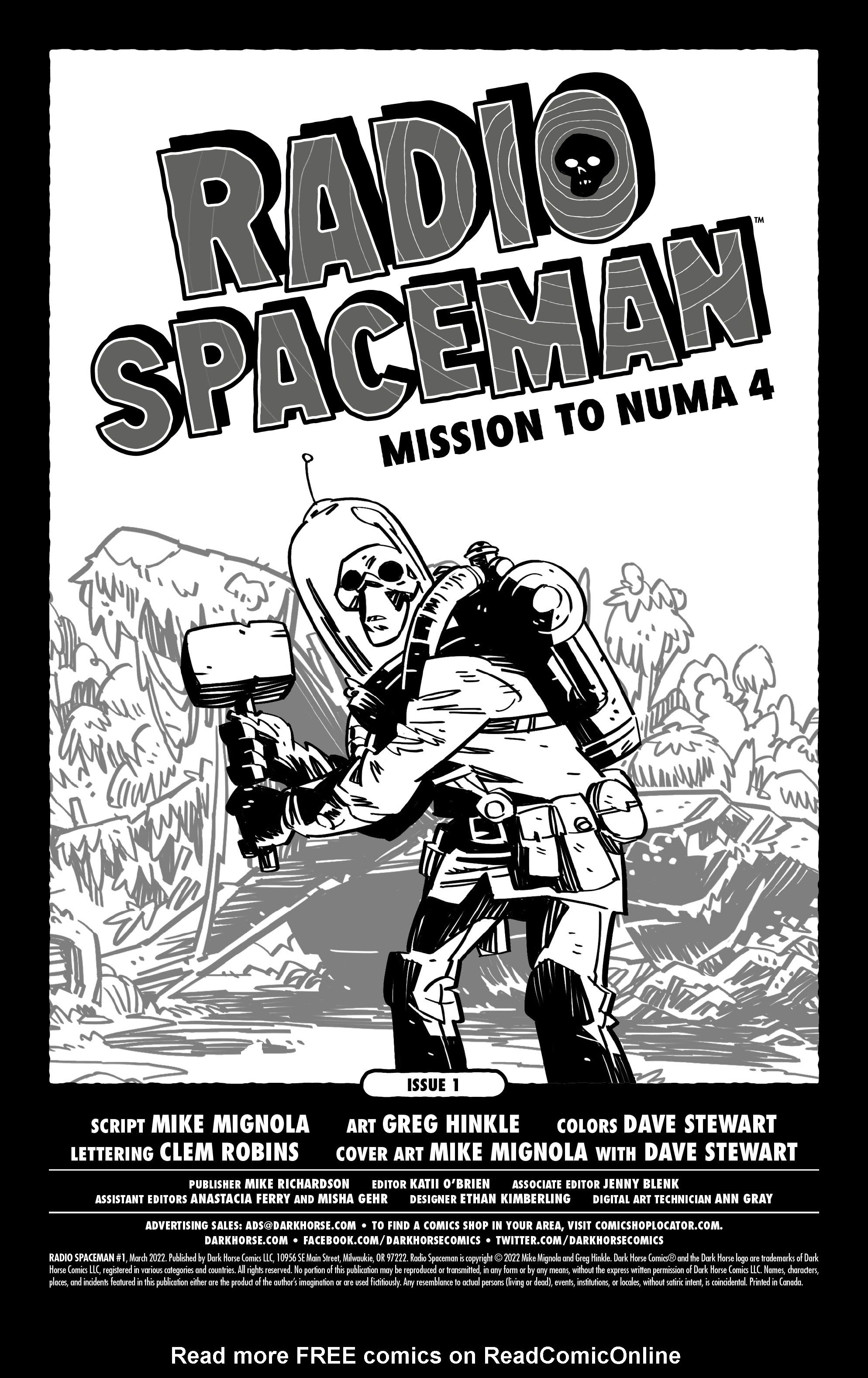 Read online Radio Spaceman comic -  Issue #1 - 2