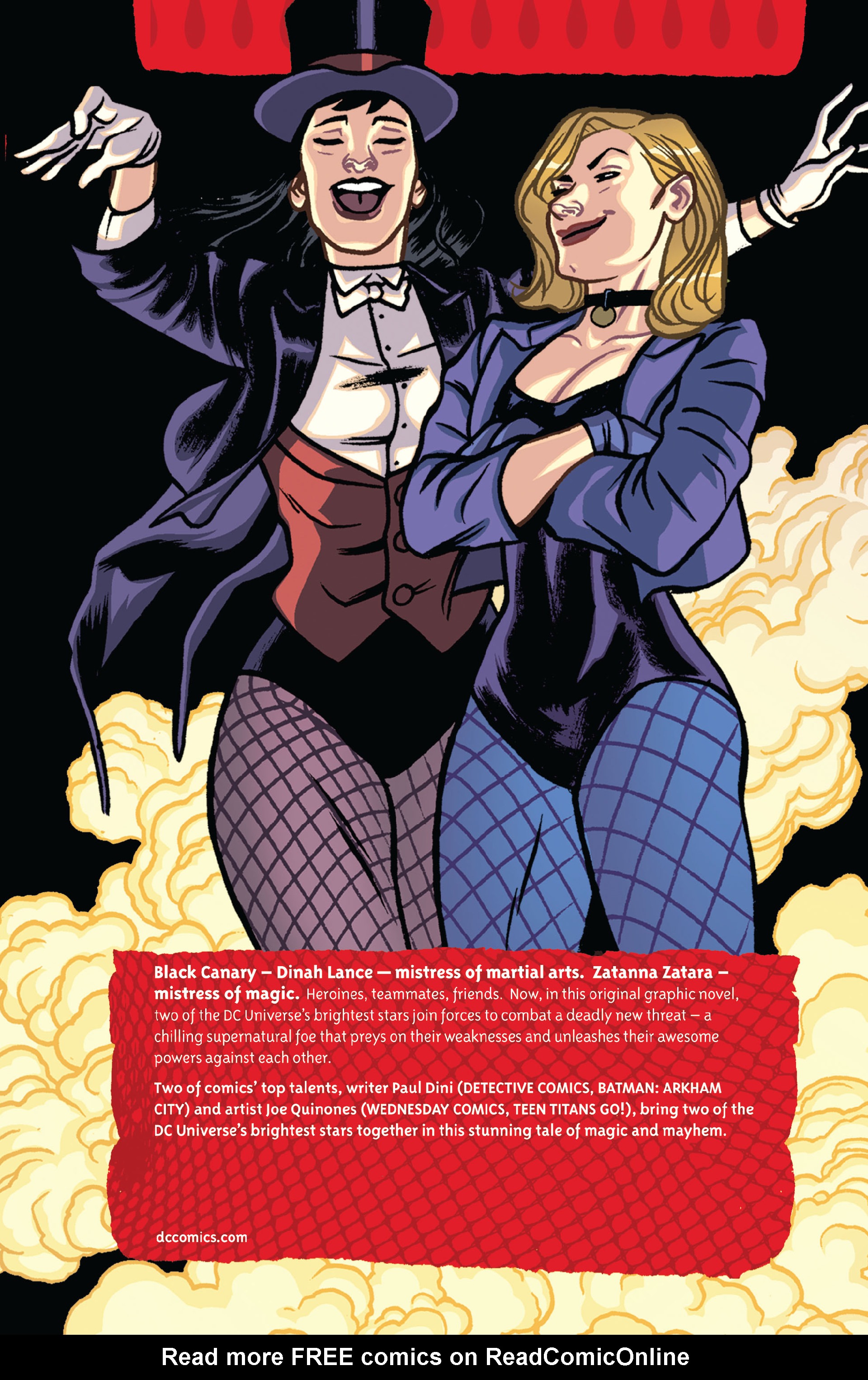 Read online Black Canary and Zatanna: Bloodspell comic -  Issue # Full - 139