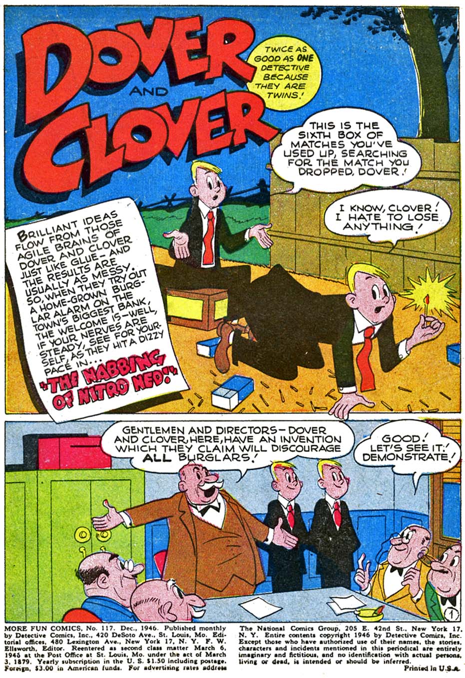 Read online More Fun Comics comic -  Issue #117 - 56