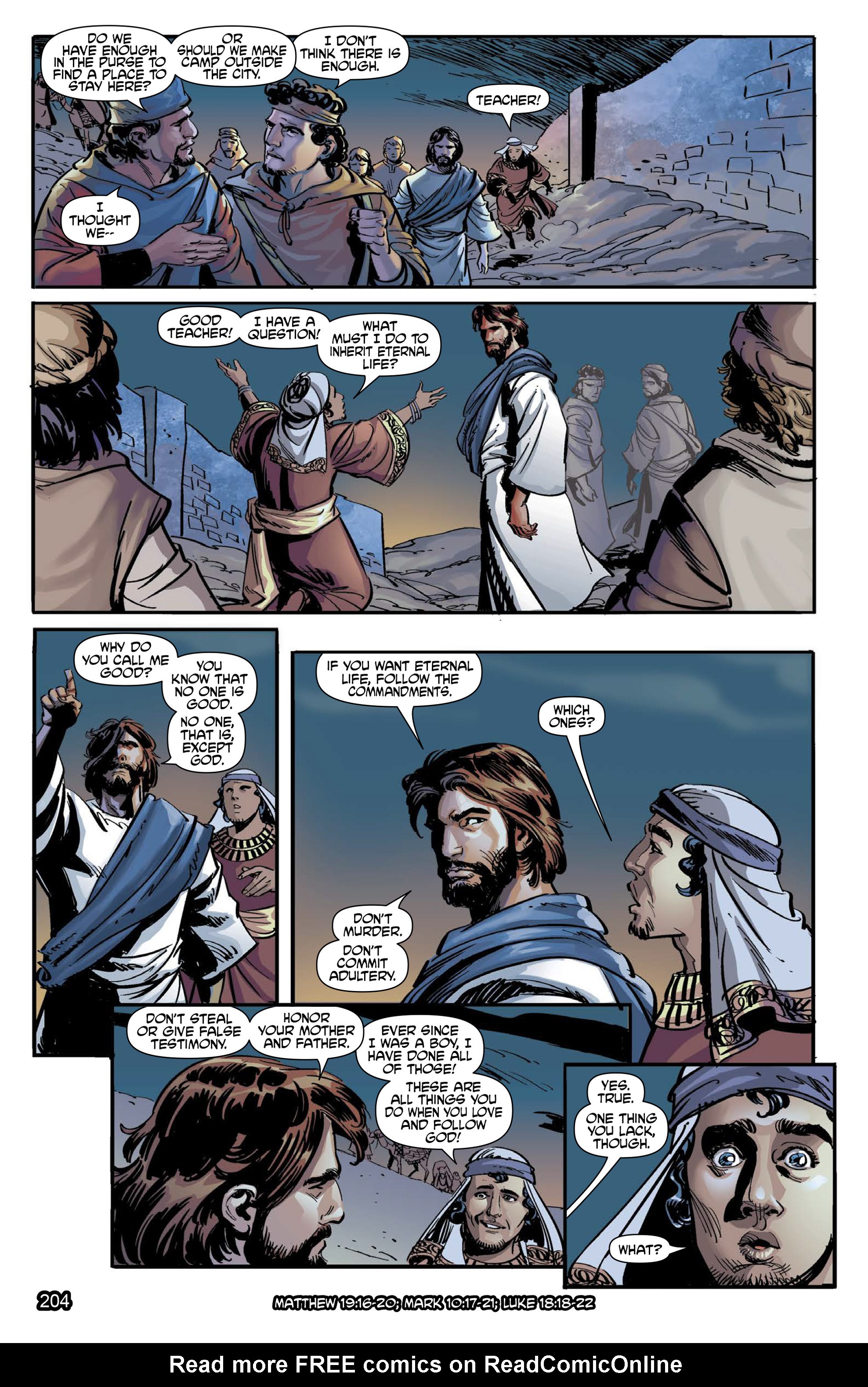 Read online The Kingstone Bible comic -  Issue #9 - 208