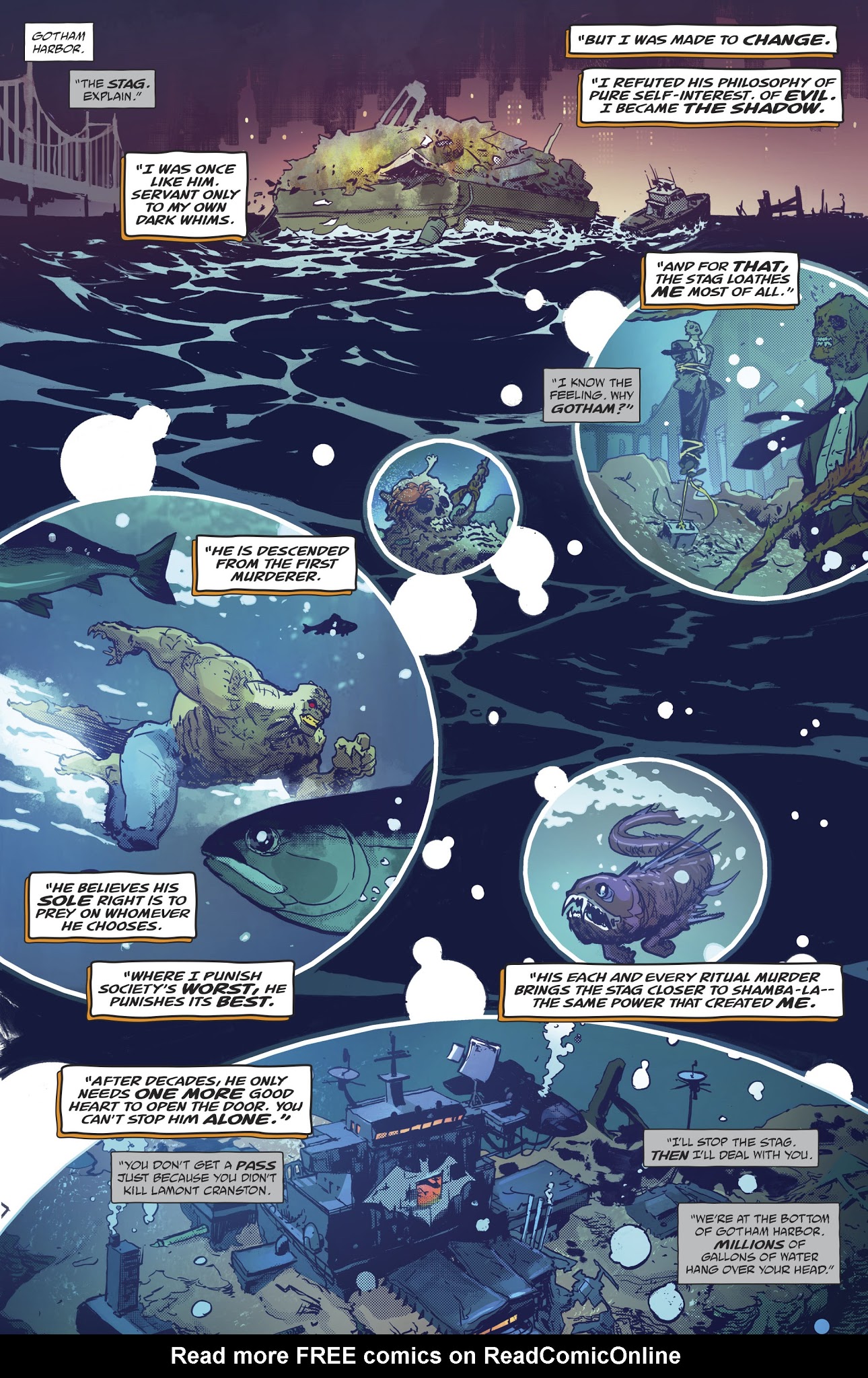 Read online Batman/Shadow comic -  Issue #3 - 6