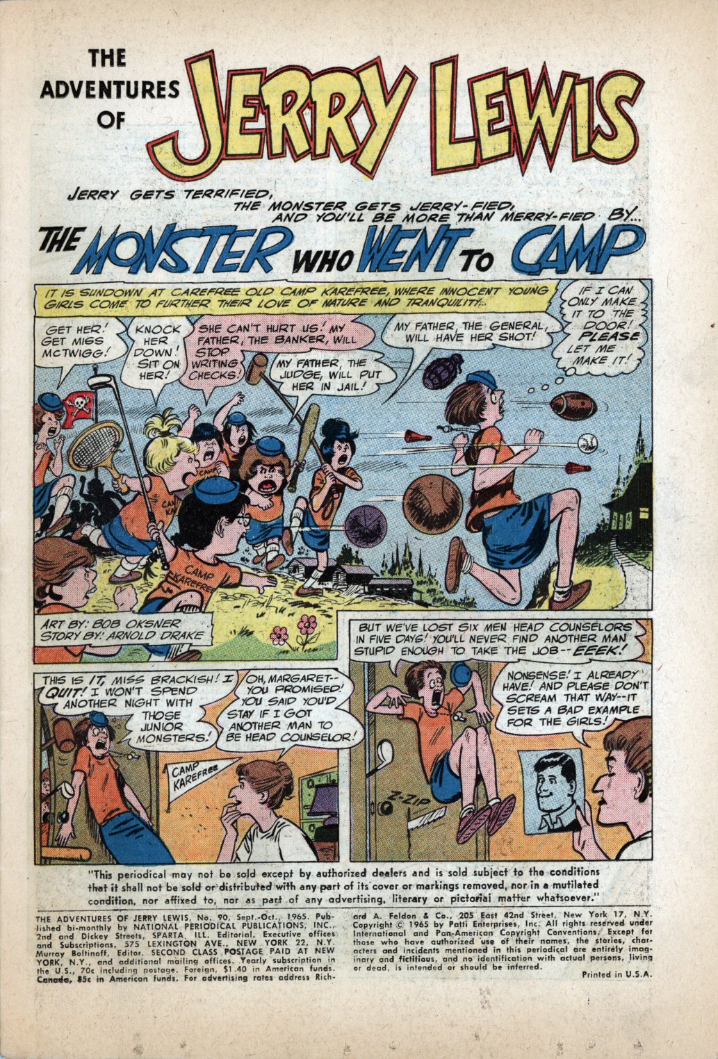 Read online The Adventures of Jerry Lewis comic -  Issue #90 - 3