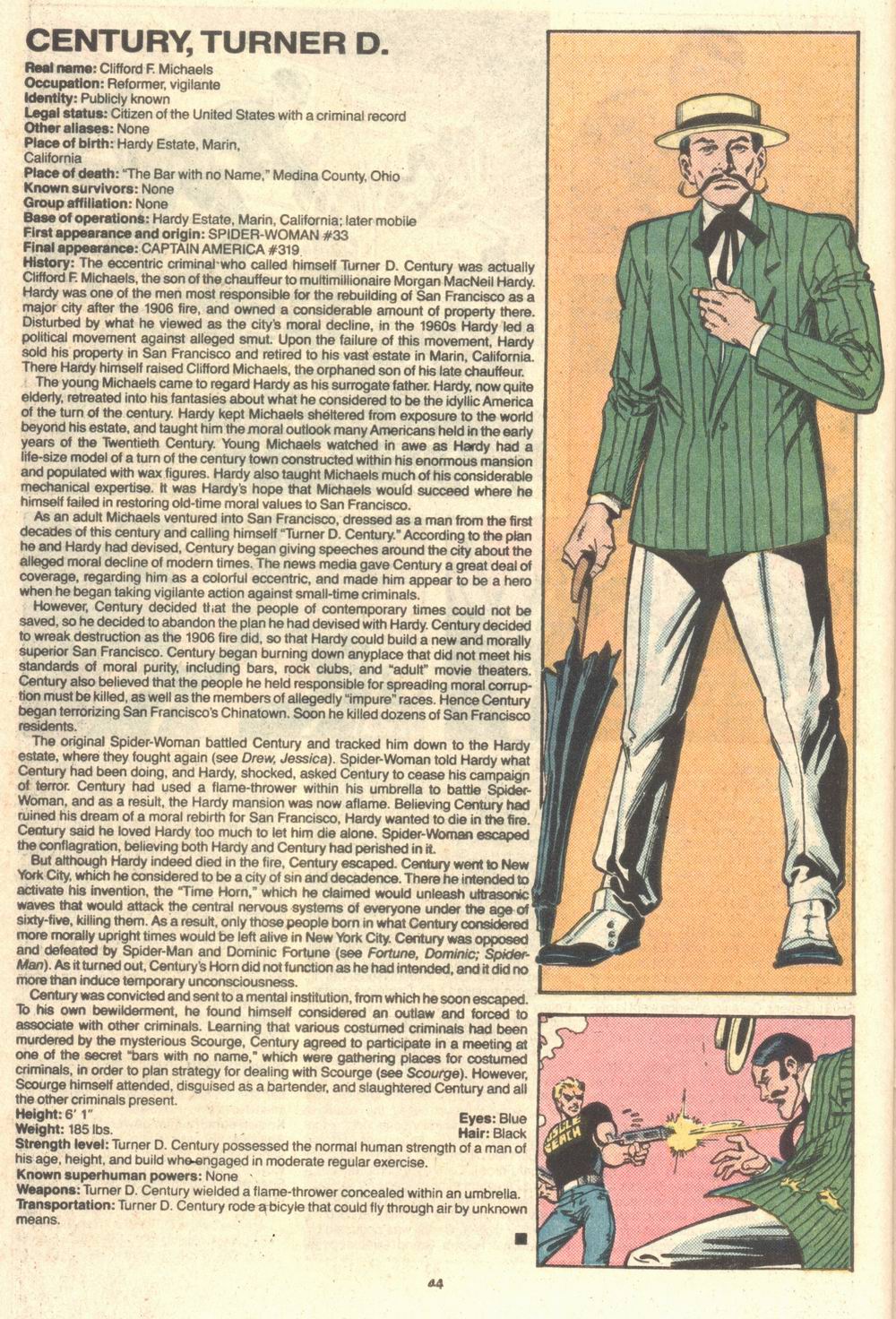 Read online The Official Handbook of the Marvel Universe Deluxe Edition comic -  Issue #16 - 46