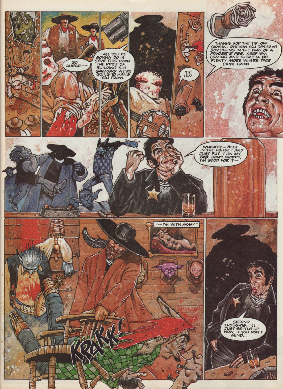 Read online Judge Dredd Megazine (vol. 3) comic -  Issue #19 - 37
