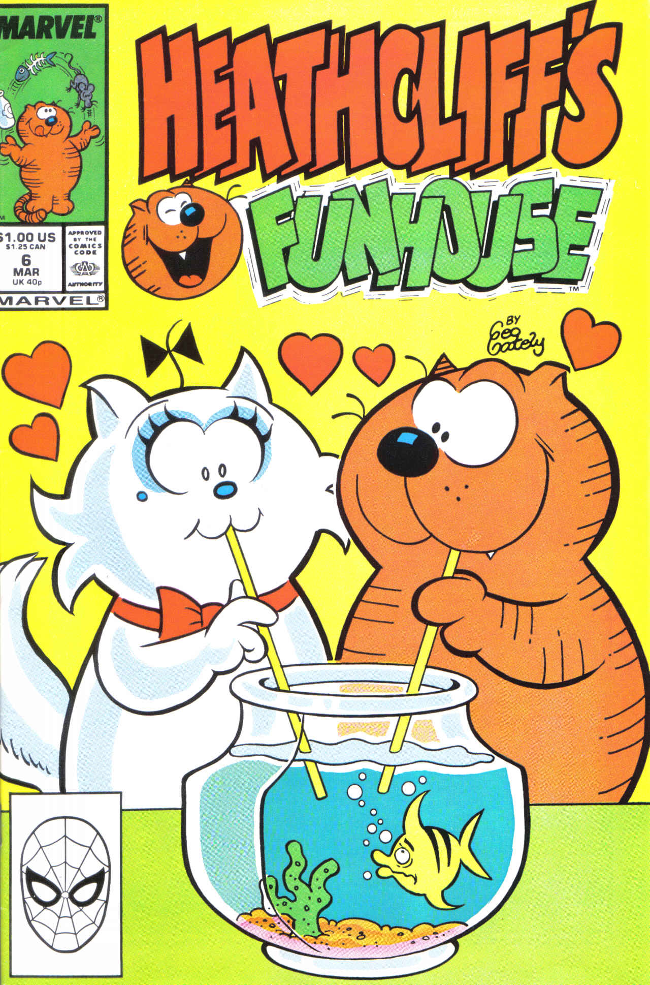 Read online Heathcliff's Funhouse comic -  Issue #6 - 1
