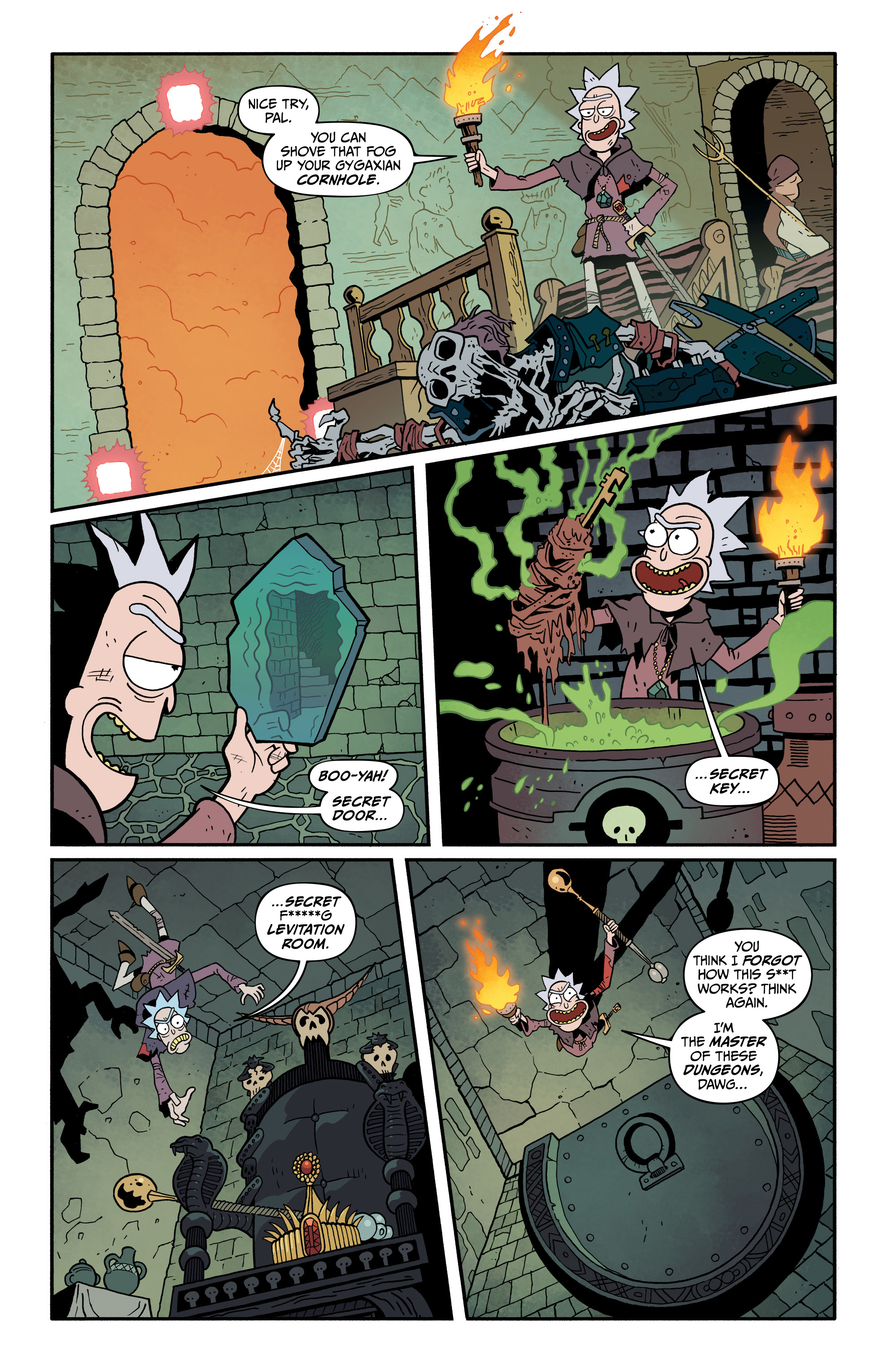 Read online Rick and Morty vs. Dungeons & Dragons II: Painscape comic -  Issue #2 - 13