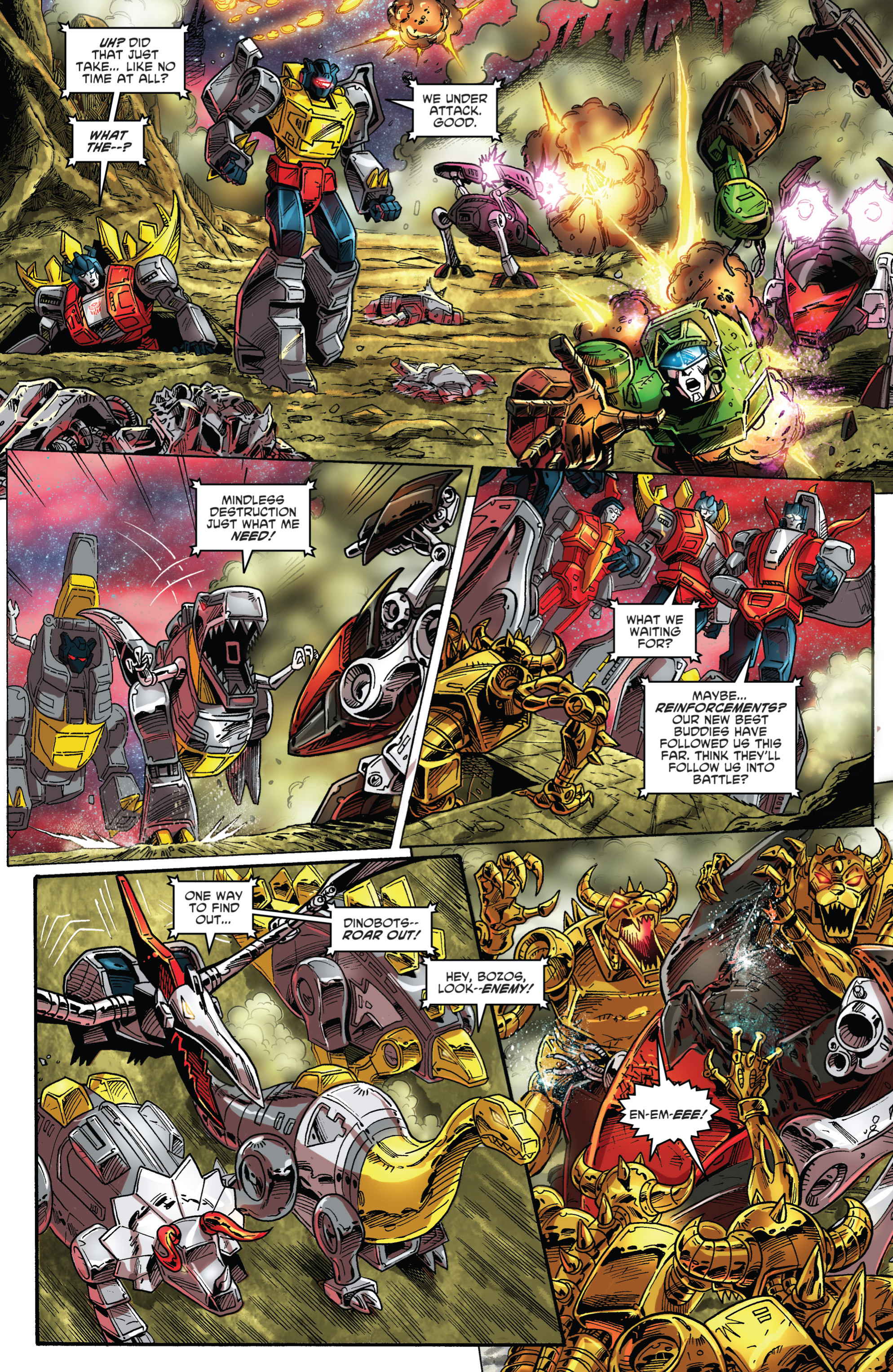 Read online The Transformers: Regeneration One comic -  Issue #95 - 18