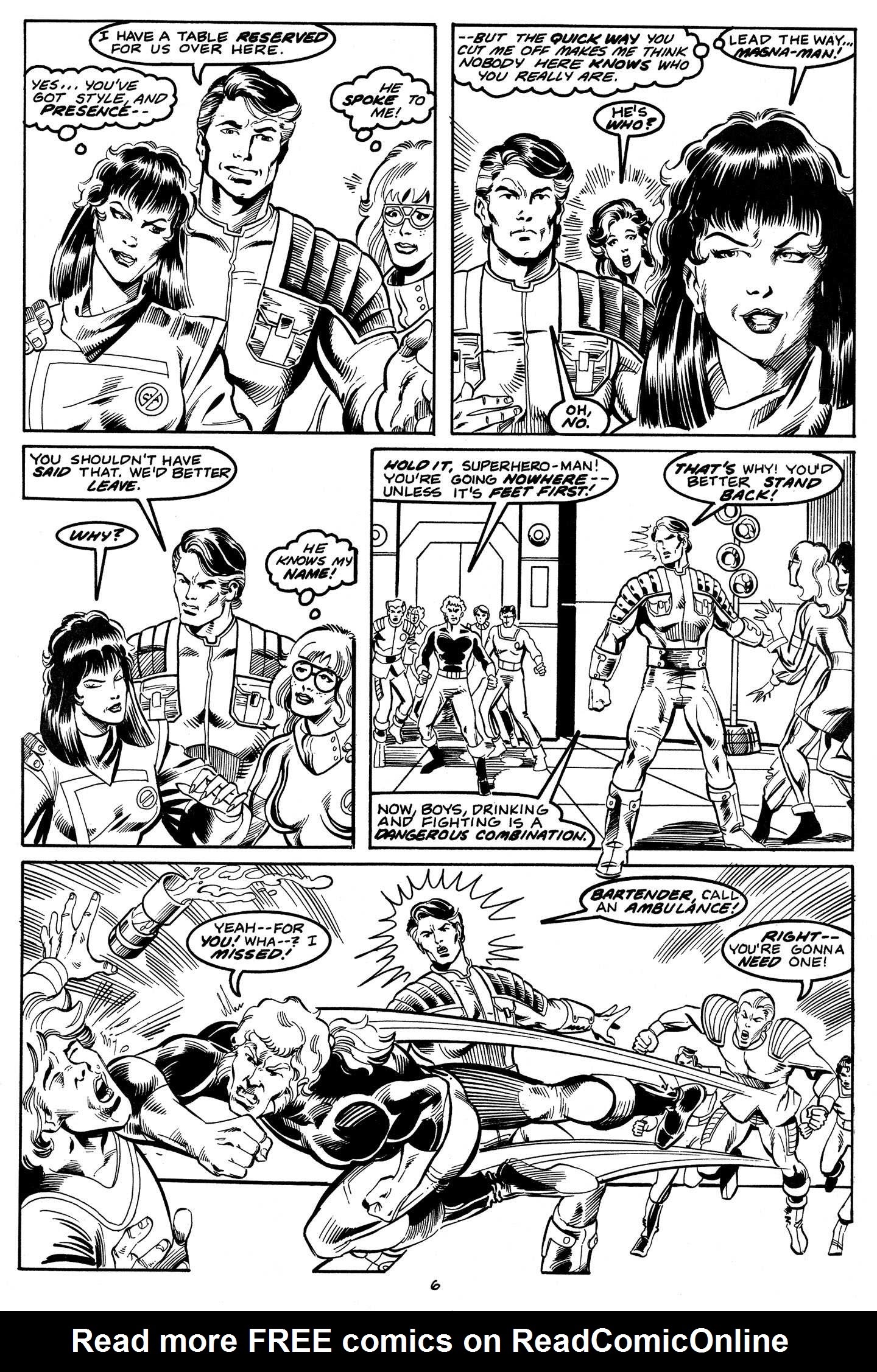Read online Magna-Man: The Last Superhero comic -  Issue #1 - 7