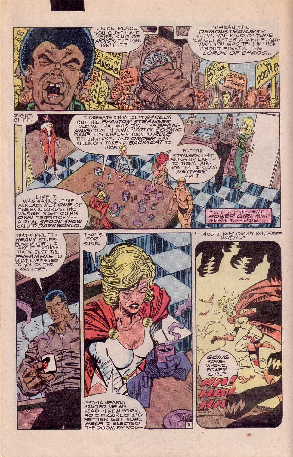 Read online Doom Patrol (1987) comic -  Issue #14 - 6
