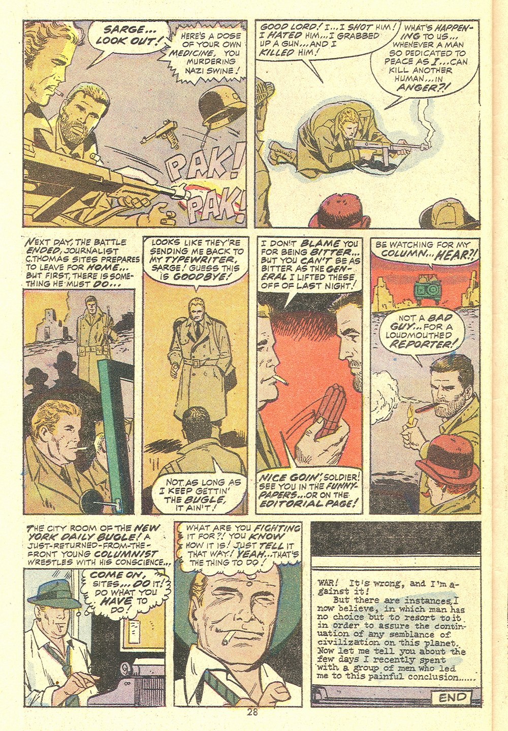 Read online Sgt. Fury comic -  Issue #110 - 30