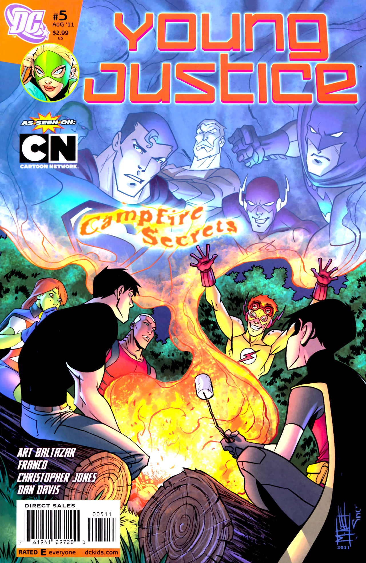 Read online Young Justice (2011) comic -  Issue #5 - 1