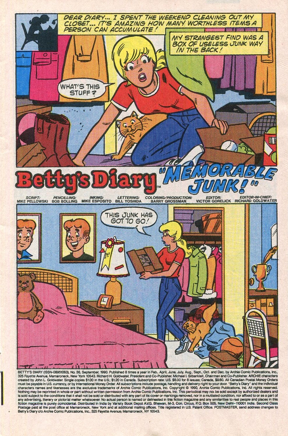 Read online Betty's Diary comic -  Issue #36 - 3