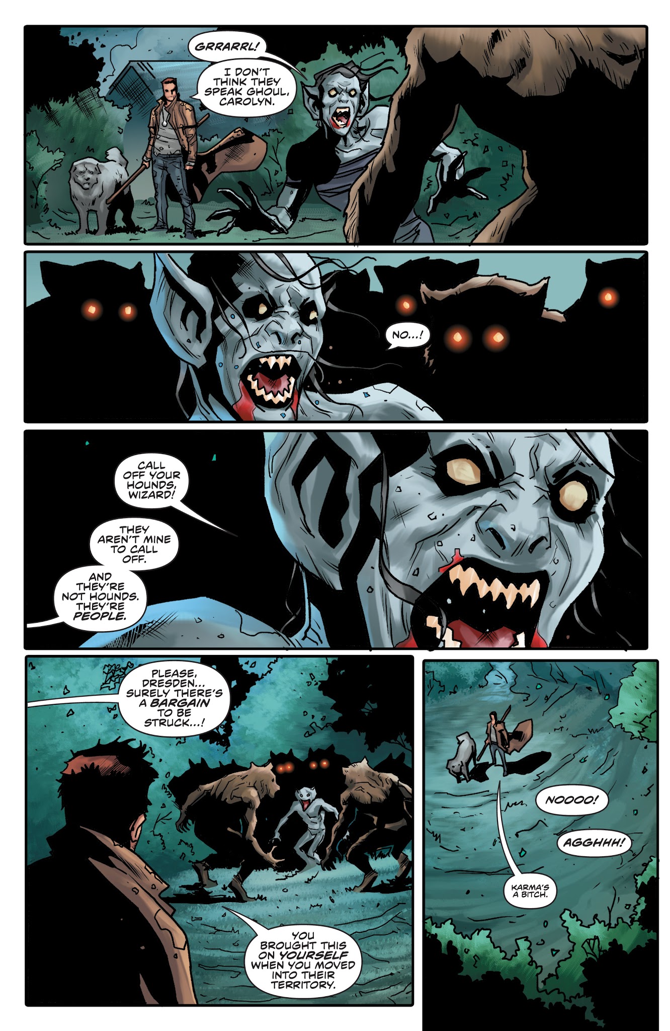 Read online Jim Butcher's The Dresden Files: Dog Men comic -  Issue #6 - 21