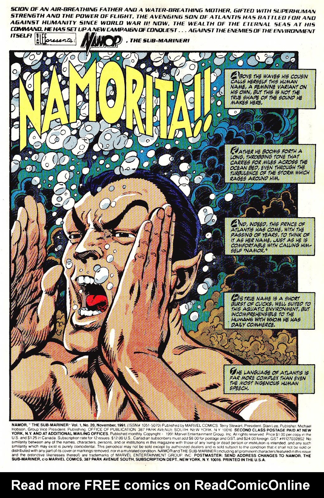 Namor, The Sub-Mariner Issue #20 #24 - English 2