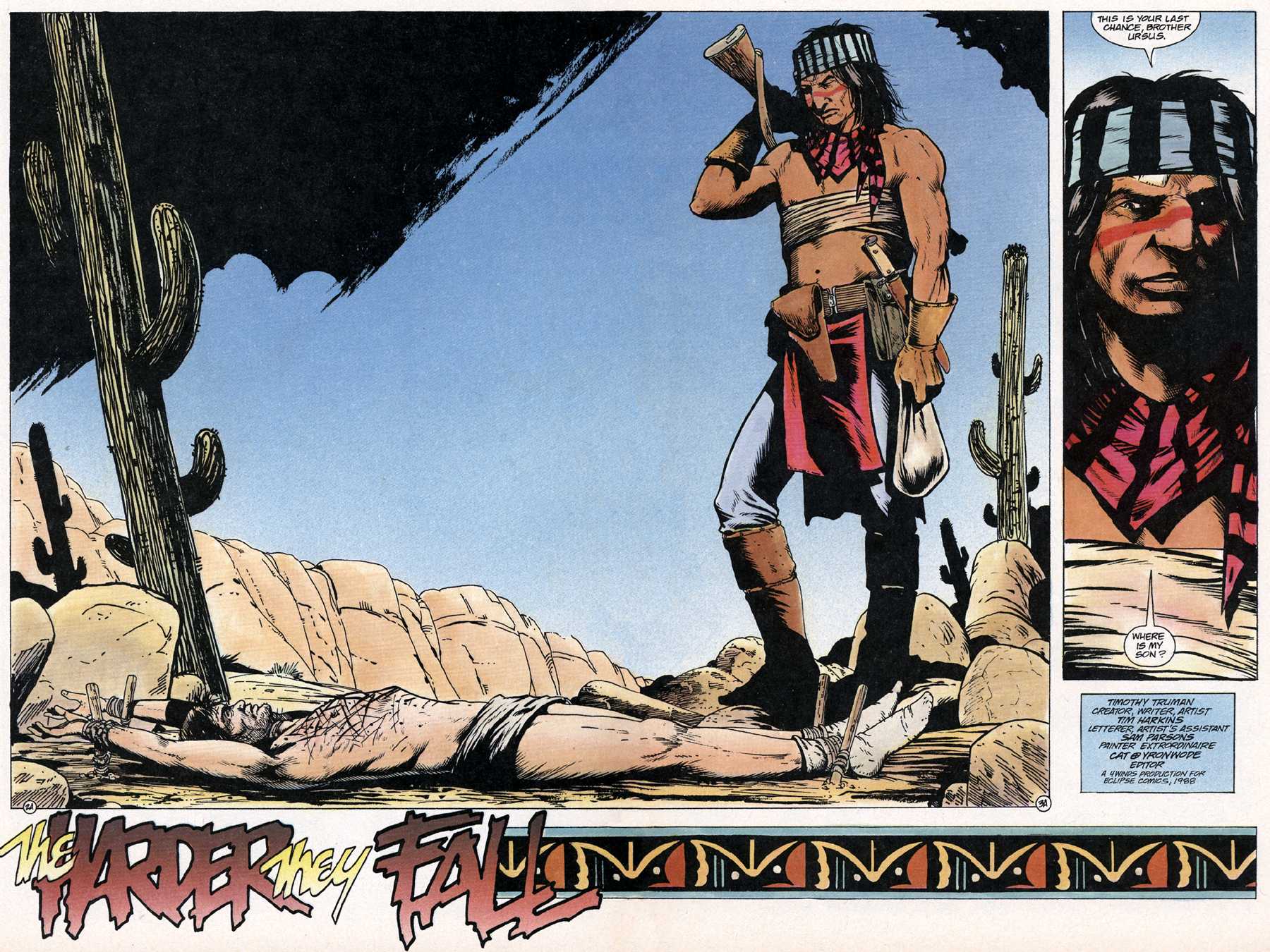 Read online Scout: War Shaman comic -  Issue #8 - 4