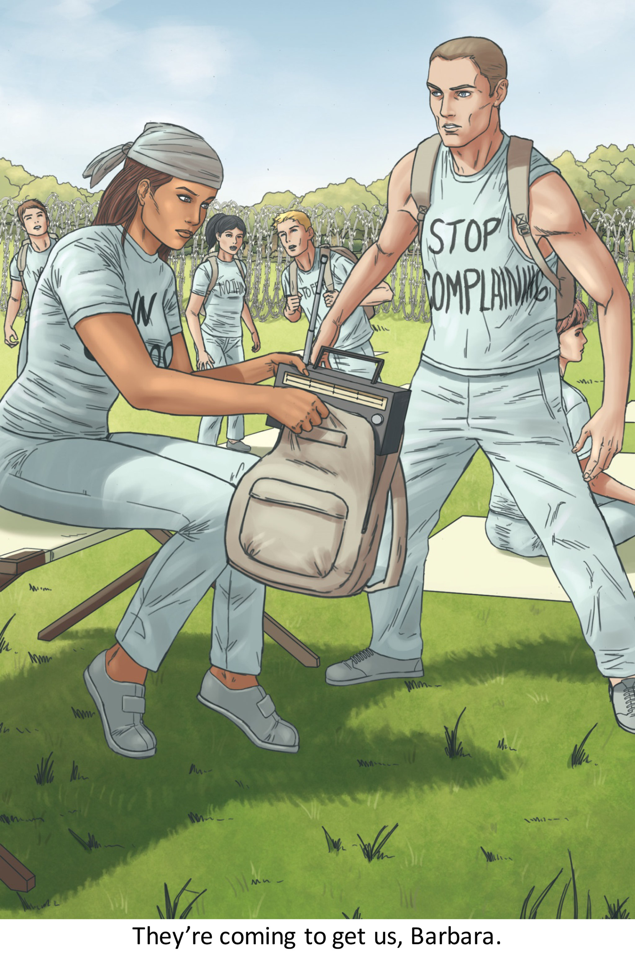 Read online Rise comic -  Issue #4 - 140