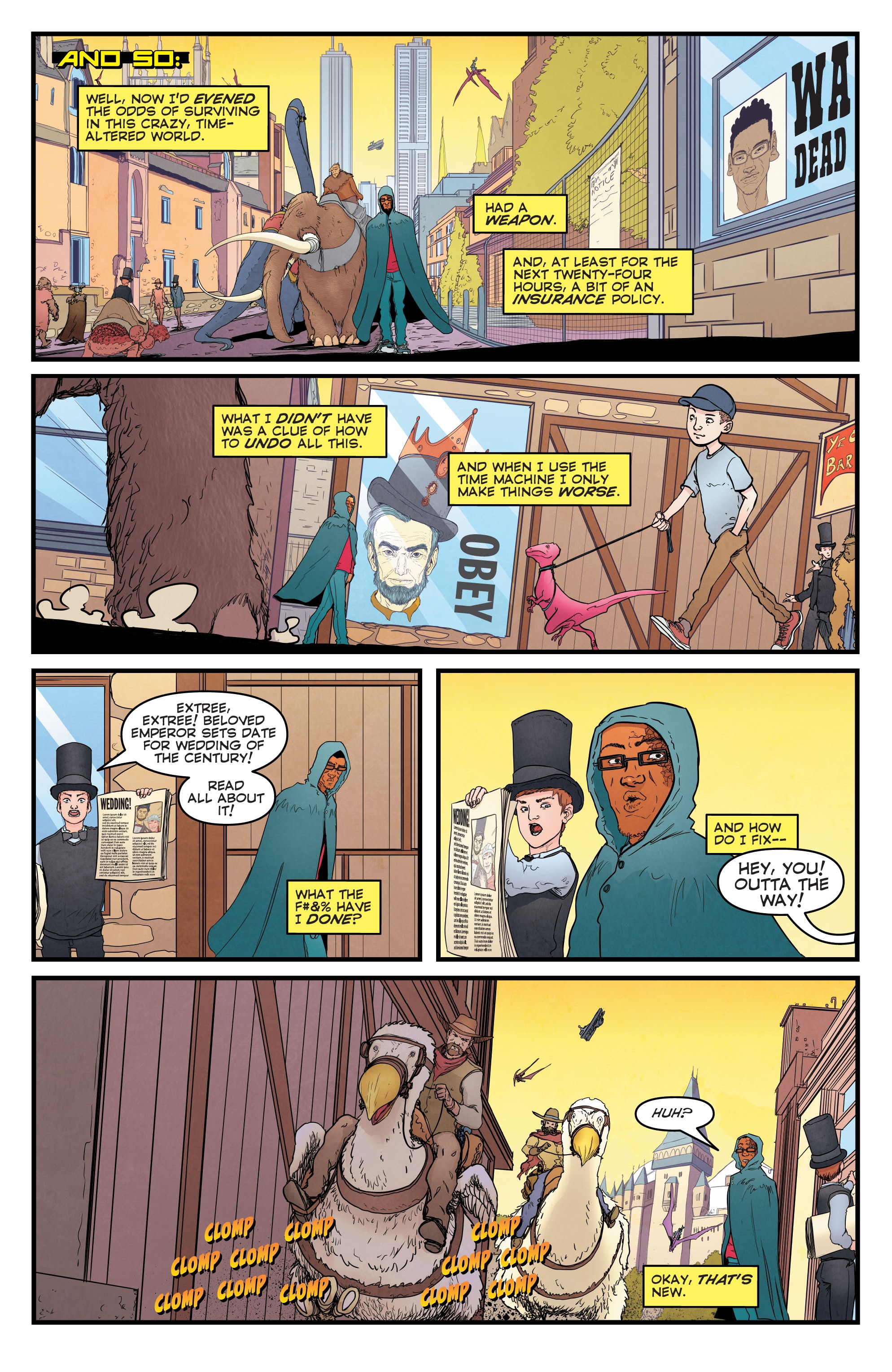 Read online The Man Who Effed Up Time comic -  Issue #3 - 14