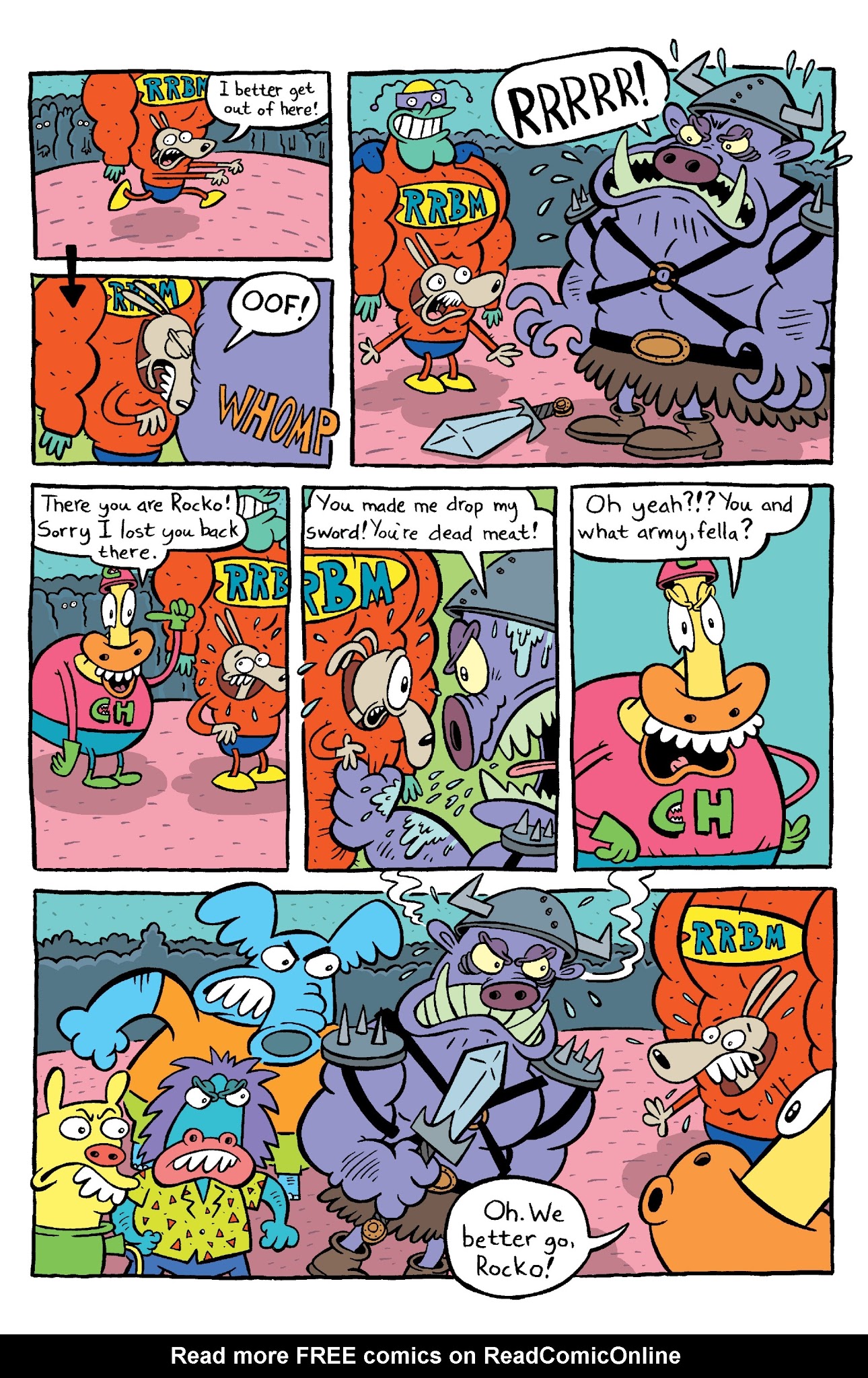Read online Rocko's Modern Life (2017) comic -  Issue #2 - 23