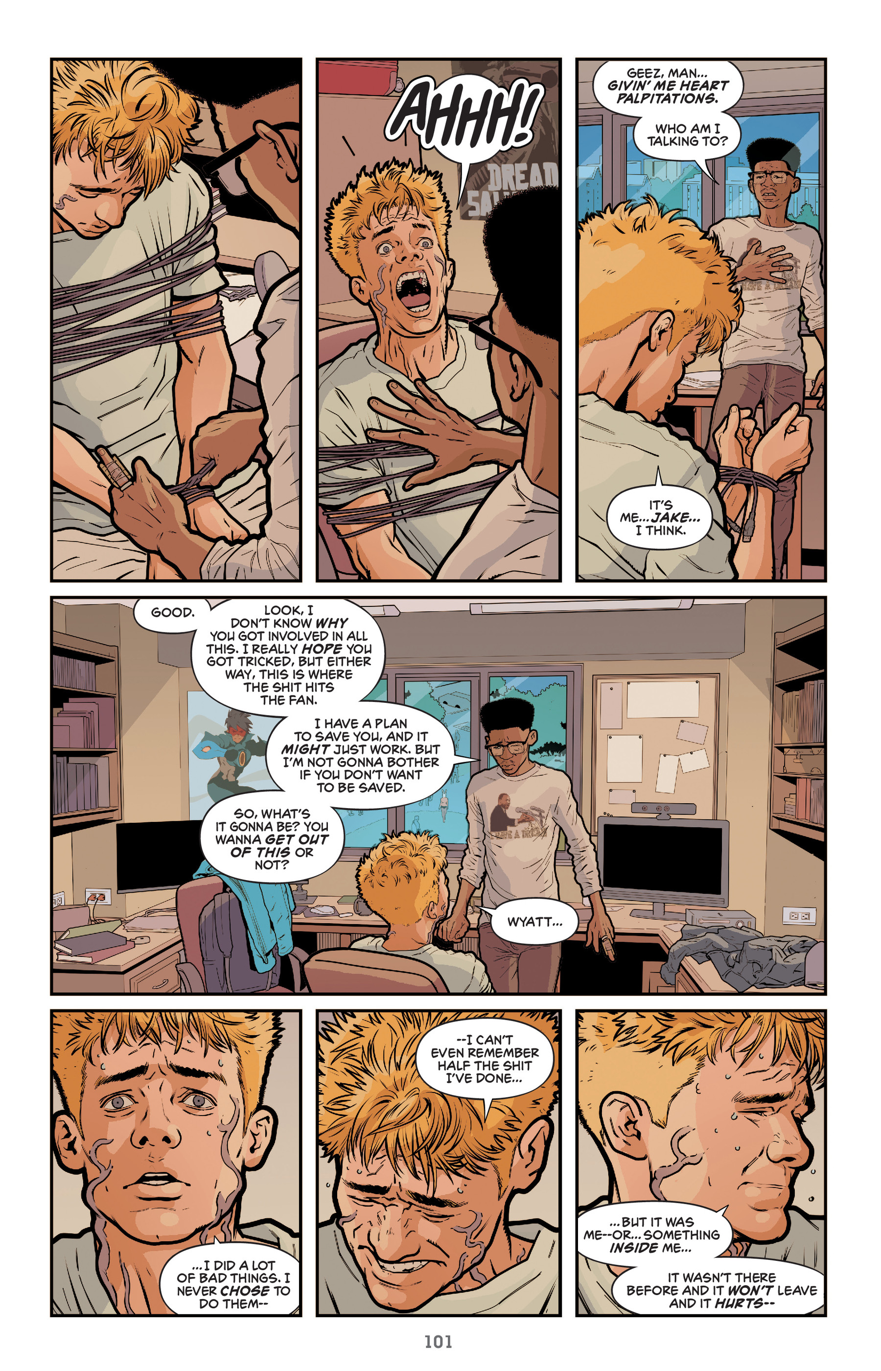 Read online Fraternity (2022) comic -  Issue # TPB - 97