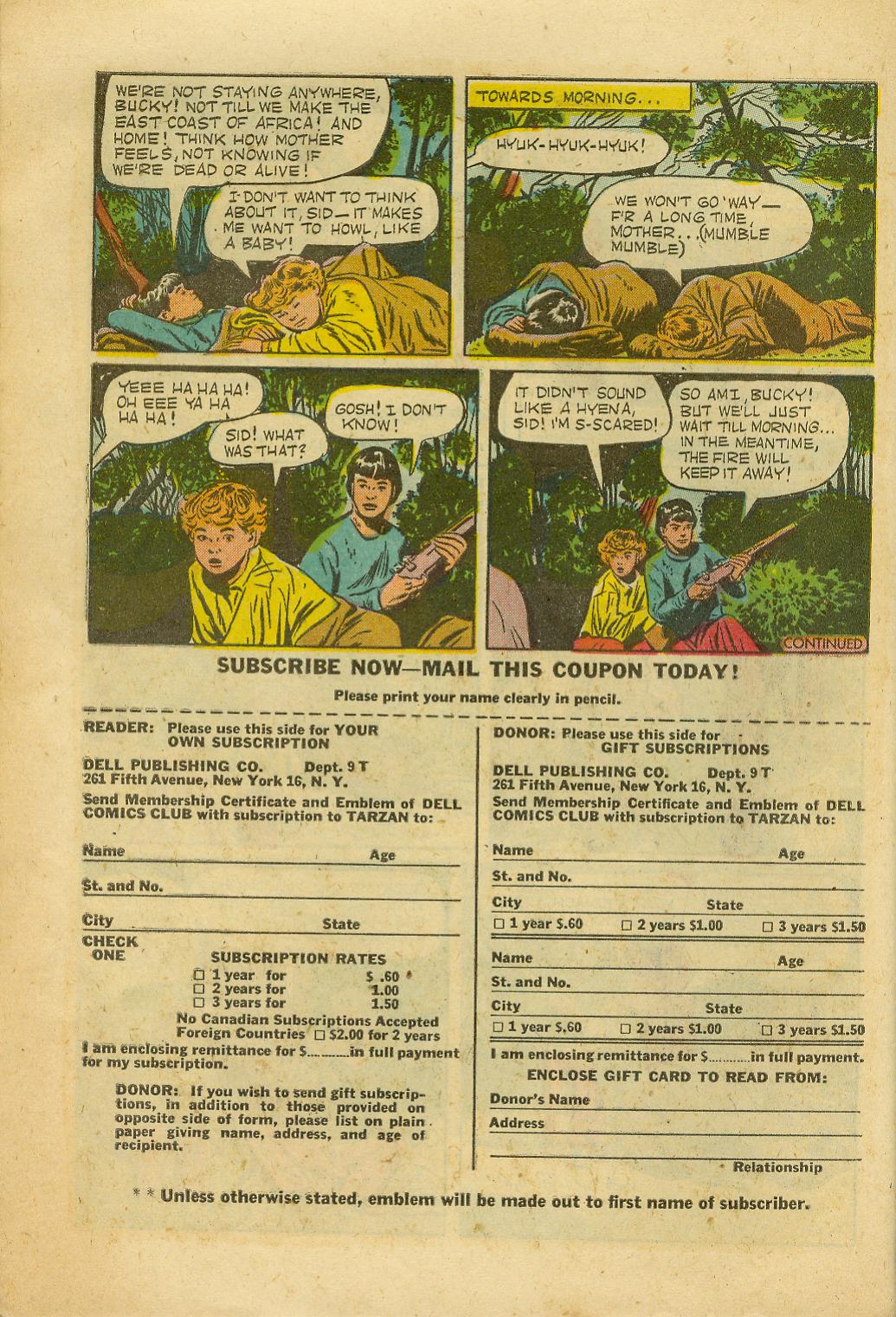 Read online Tarzan (1948) comic -  Issue #17 - 50