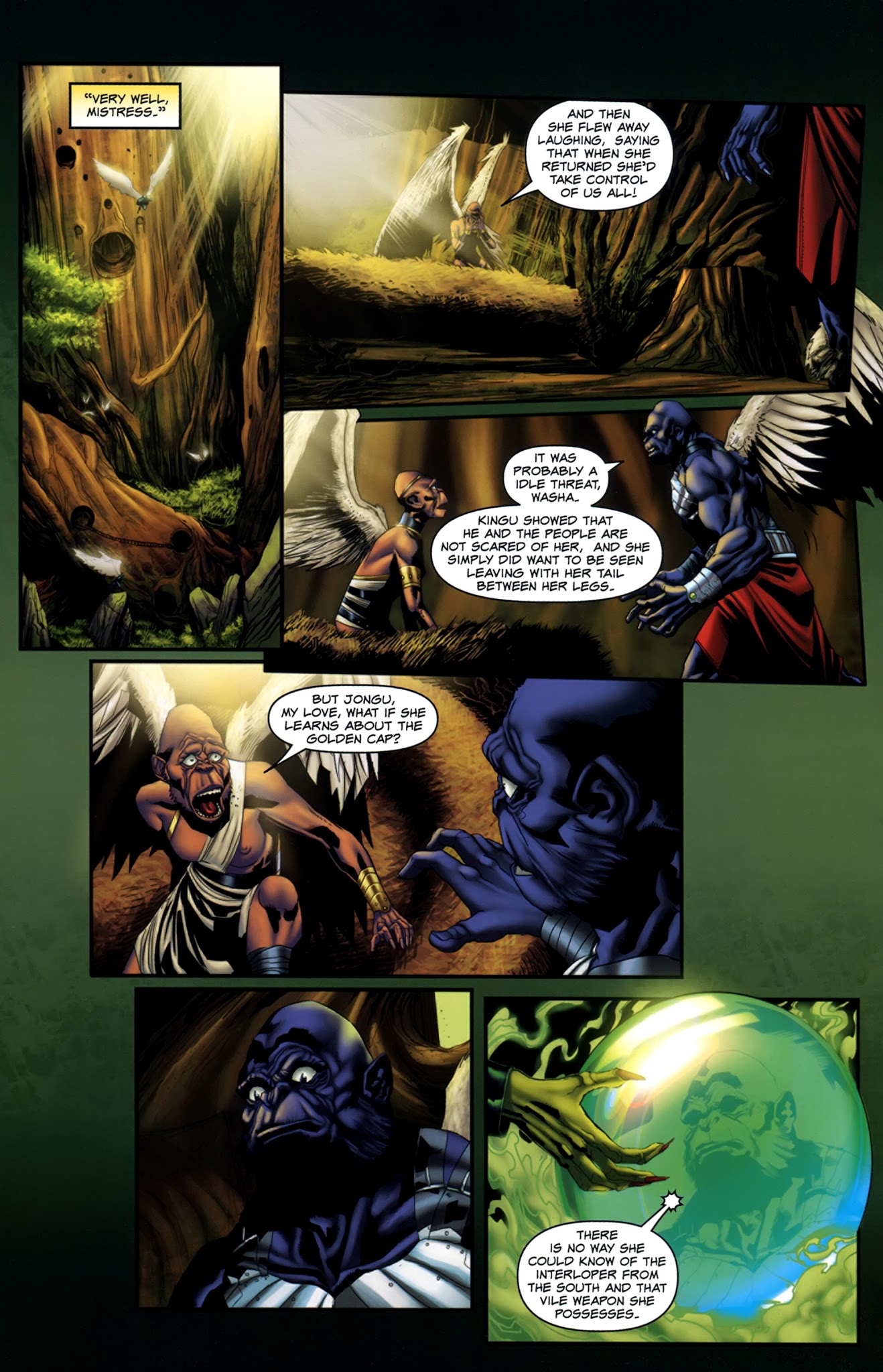 Read online Legend of Oz: The Wicked West comic -  Issue #13 - 8