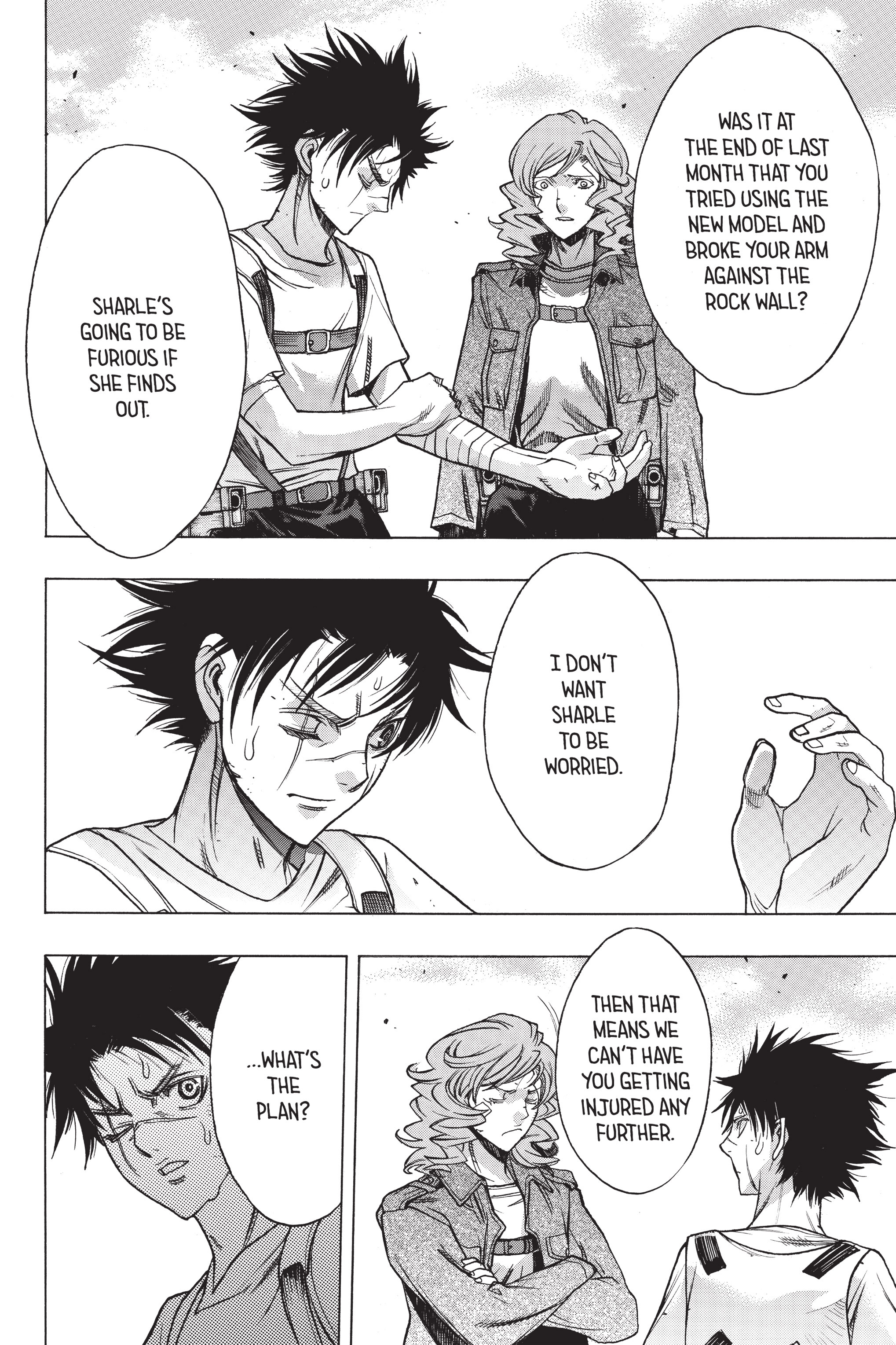 Read online Attack on Titan: Before the Fall comic -  Issue #6 - 142