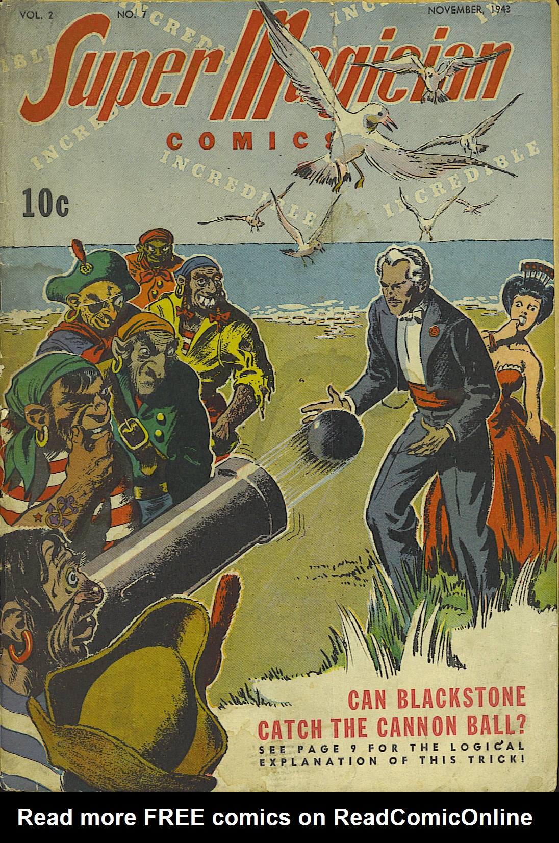 Read online Super-Magician Comics comic -  Issue #19 - 1